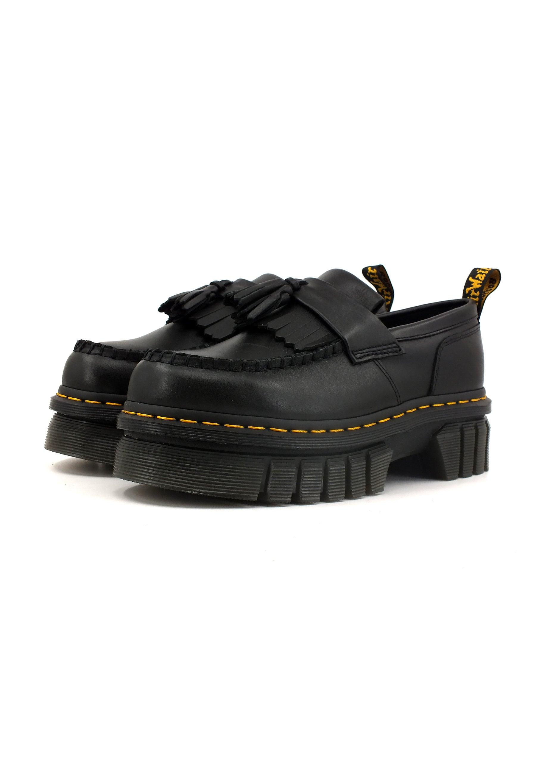 DR. MARTENS Nappa Mocassino Donna Black AUDRICK-LOAFER-30660001 - Sandrini Calzature e Abbigliamento