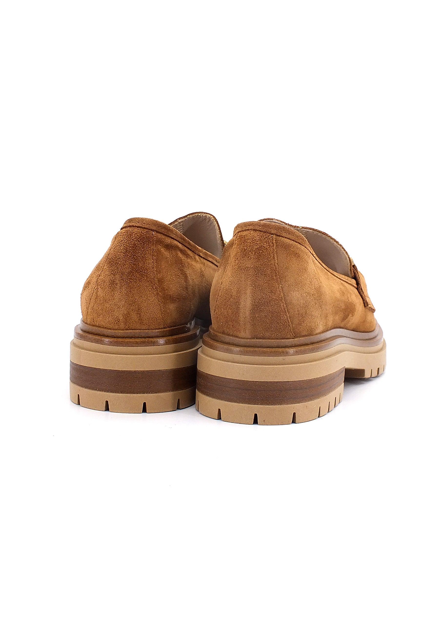 E' MIA Mocassino Morsetto Gold Donna Marrone Sella MELOGRANO - Sandrini Calzature e Abbigliamento