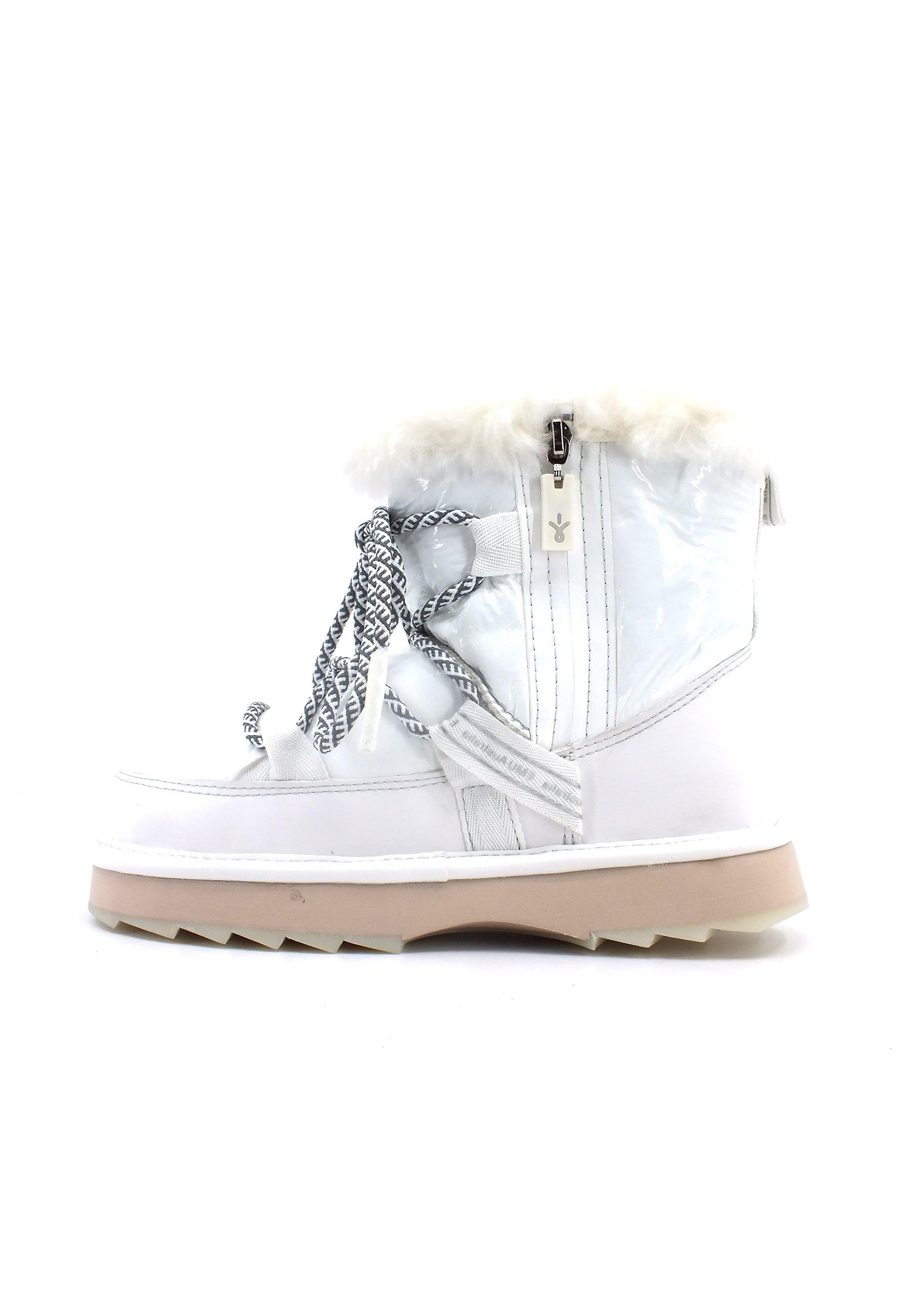 EMU Sharky Micro Crimp Stivaletto Pelo Donna Coconut W12905 - Sandrini Calzature e Abbigliamento