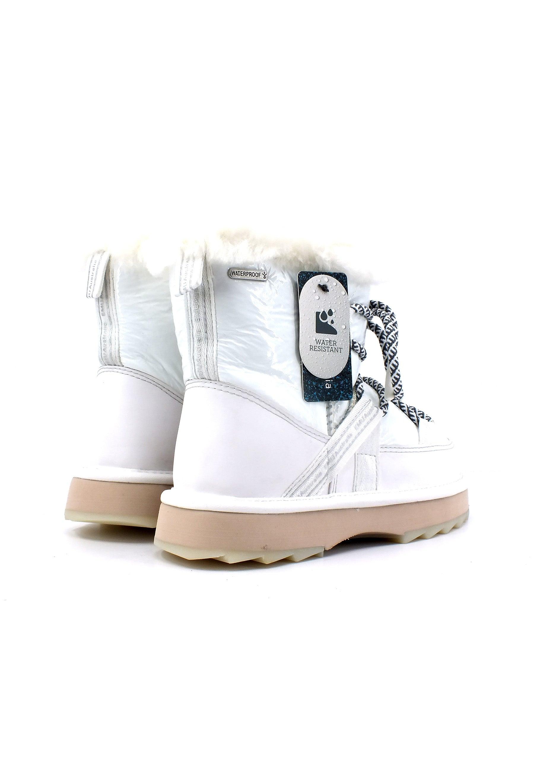 EMU Sharky Micro Crimp Stivaletto Pelo Donna Coconut W12905 - Sandrini Calzature e Abbigliamento