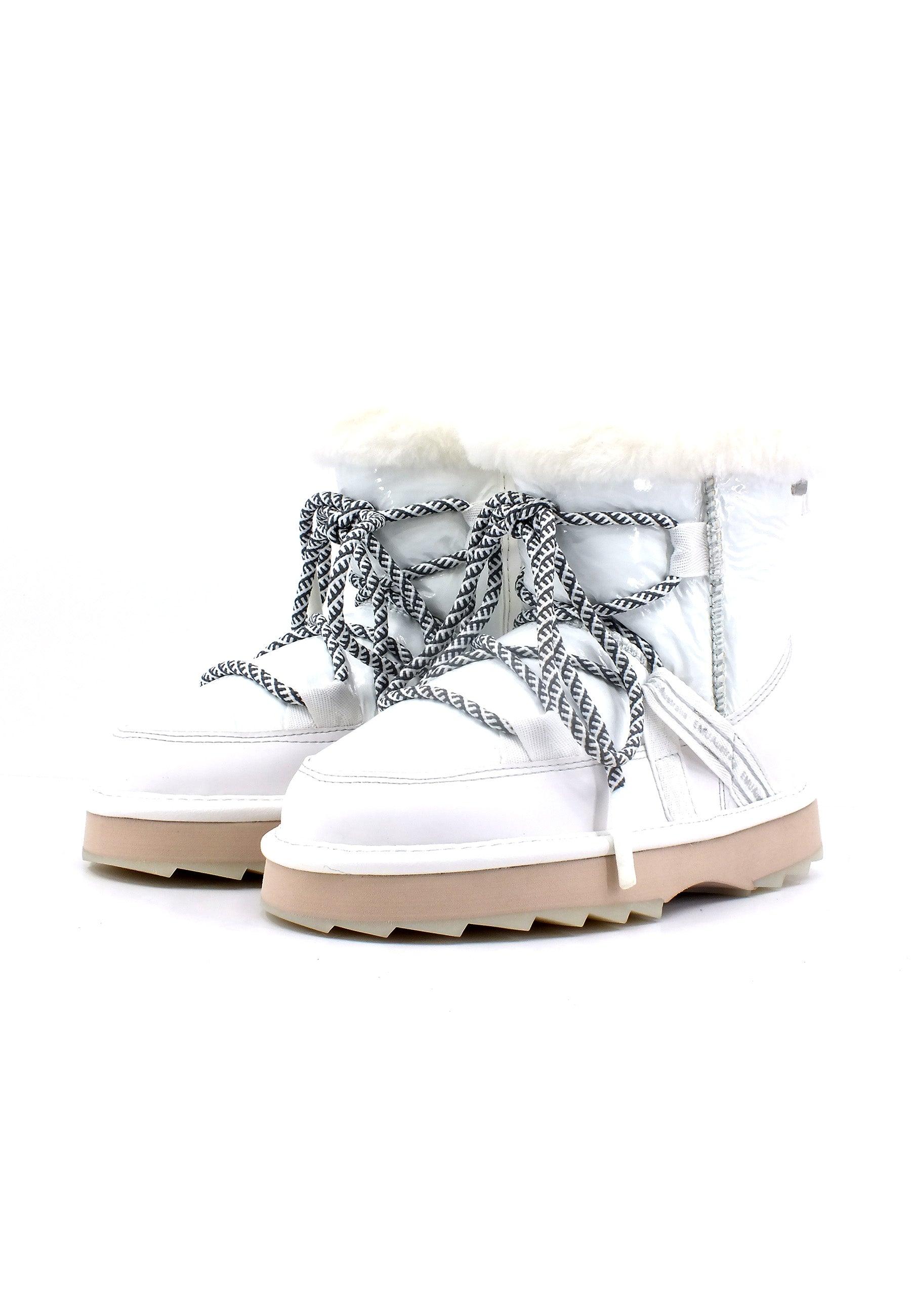 EMU Sharky Micro Crimp Stivaletto Pelo Donna Coconut W12905 - Sandrini Calzature e Abbigliamento