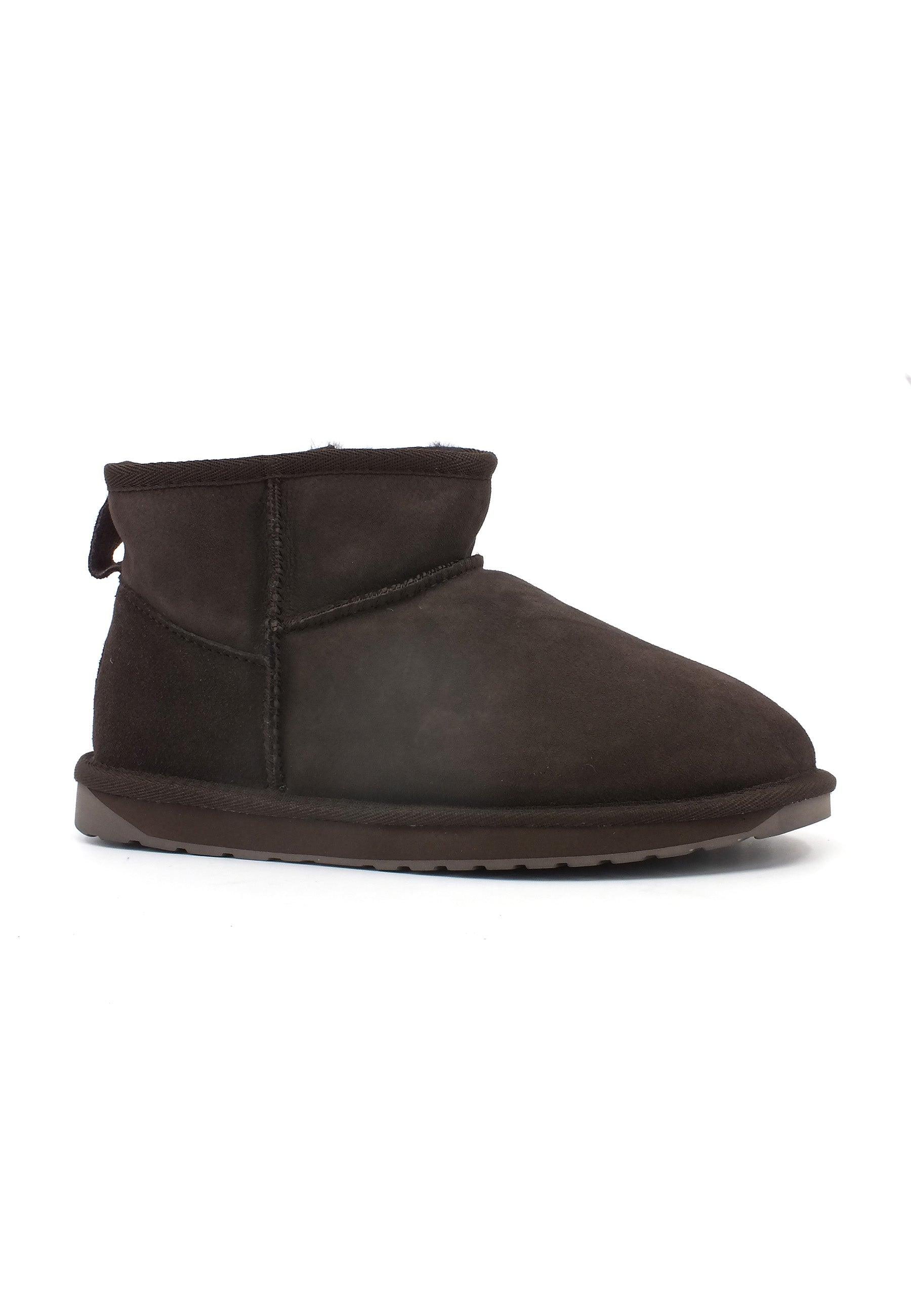 EMU Stinger Micro Stivaletto Pelo Donna Chocolate W10937 - Sandrini Calzature e Abbigliamento