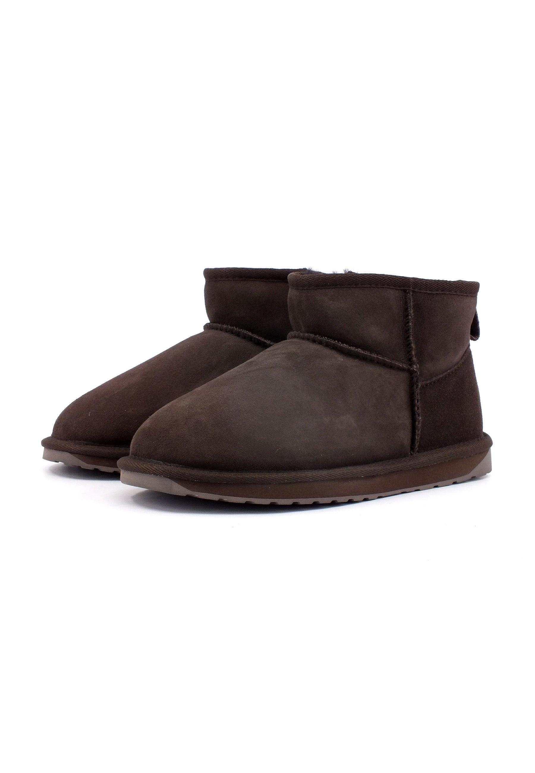 EMU Stinger Micro Stivaletto Pelo Donna Chocolate W10937 - Sandrini Calzature e Abbigliamento