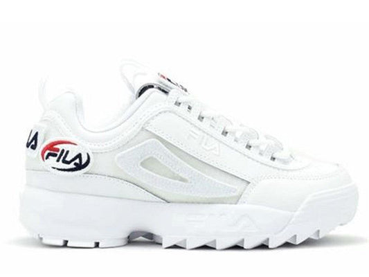 FILA Distruptor II Patches White 5FM00538 - Sandrini Calzature e Abbigliamento