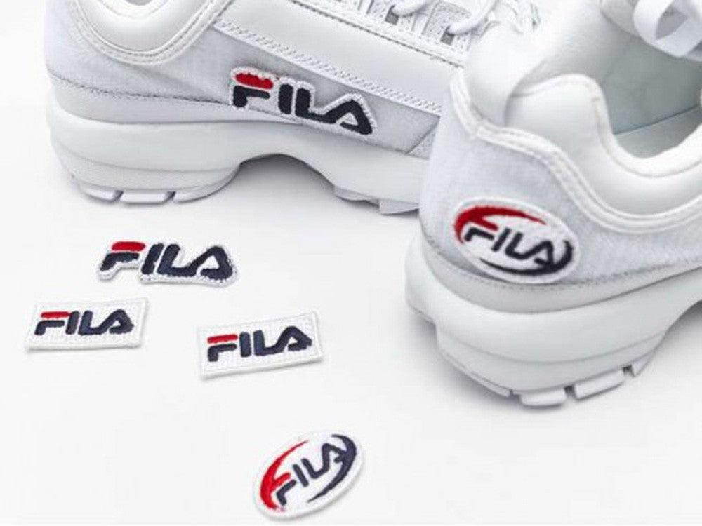 FILA Distruptor II Patches White 5FM00538 - Sandrini Calzature e Abbigliamento