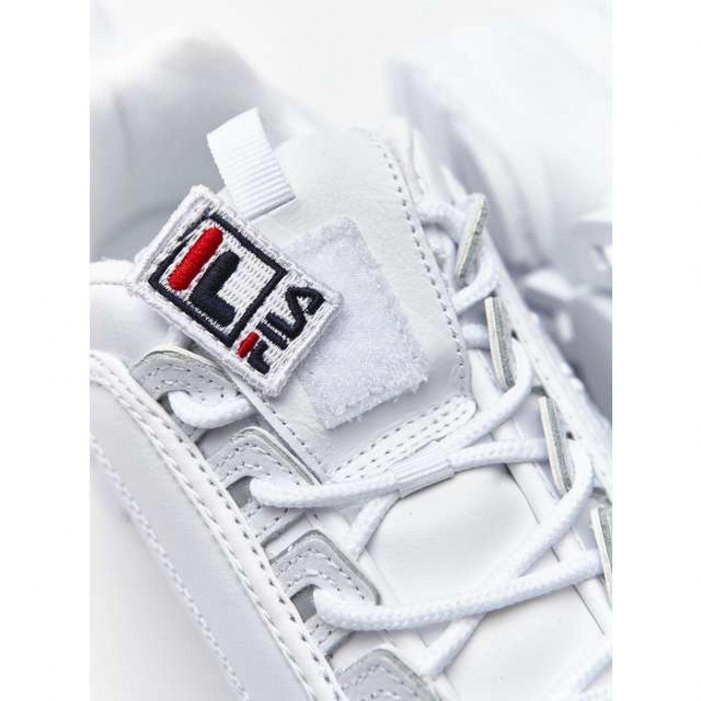 FILA Distruptor II Patches White 5FM00538 - Sandrini Calzature e Abbigliamento