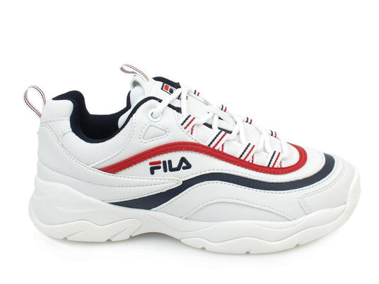 FILA Ray Low White Red Navy 1010562150 - Sandrini Calzature e Abbigliamento