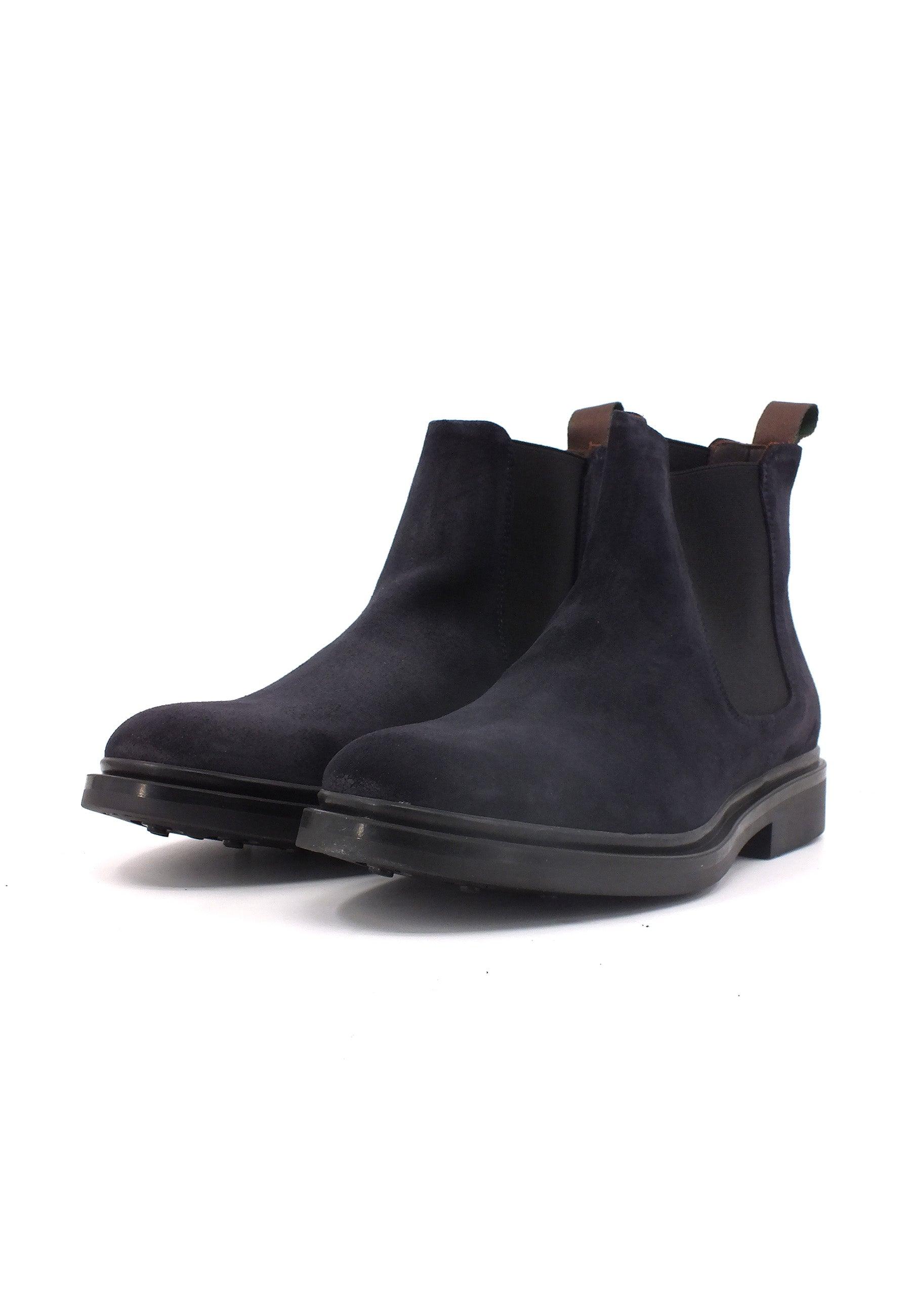 FRANCO FEDELE Beatles Stivaletto Uomo Dark Blue 1221 - Sandrini Calzature e Abbigliamento