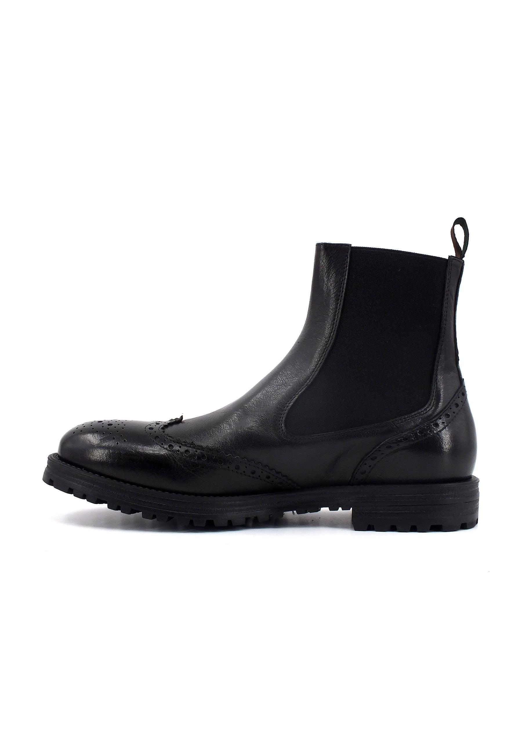 FRANCO FEDELE Beatles Stivaletto Uomo Nero 1219 - Sandrini Calzature e Abbigliamento