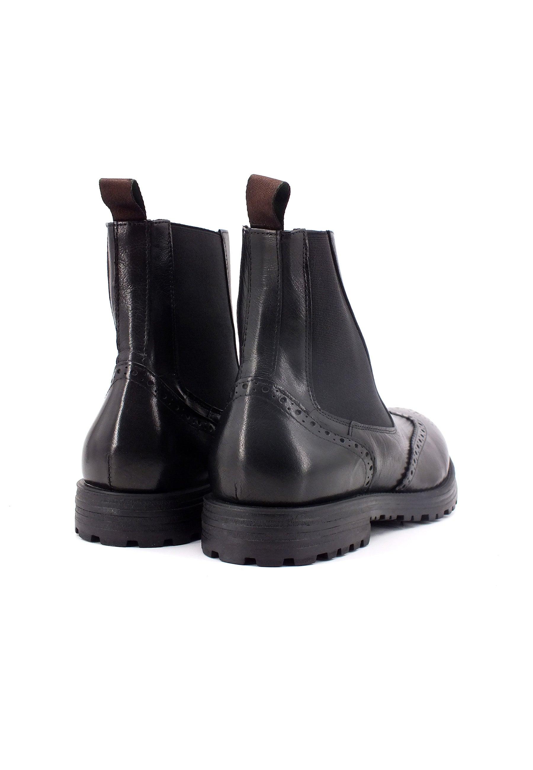 FRANCO FEDELE Beatles Stivaletto Uomo Nero 1219 - Sandrini Calzature e Abbigliamento