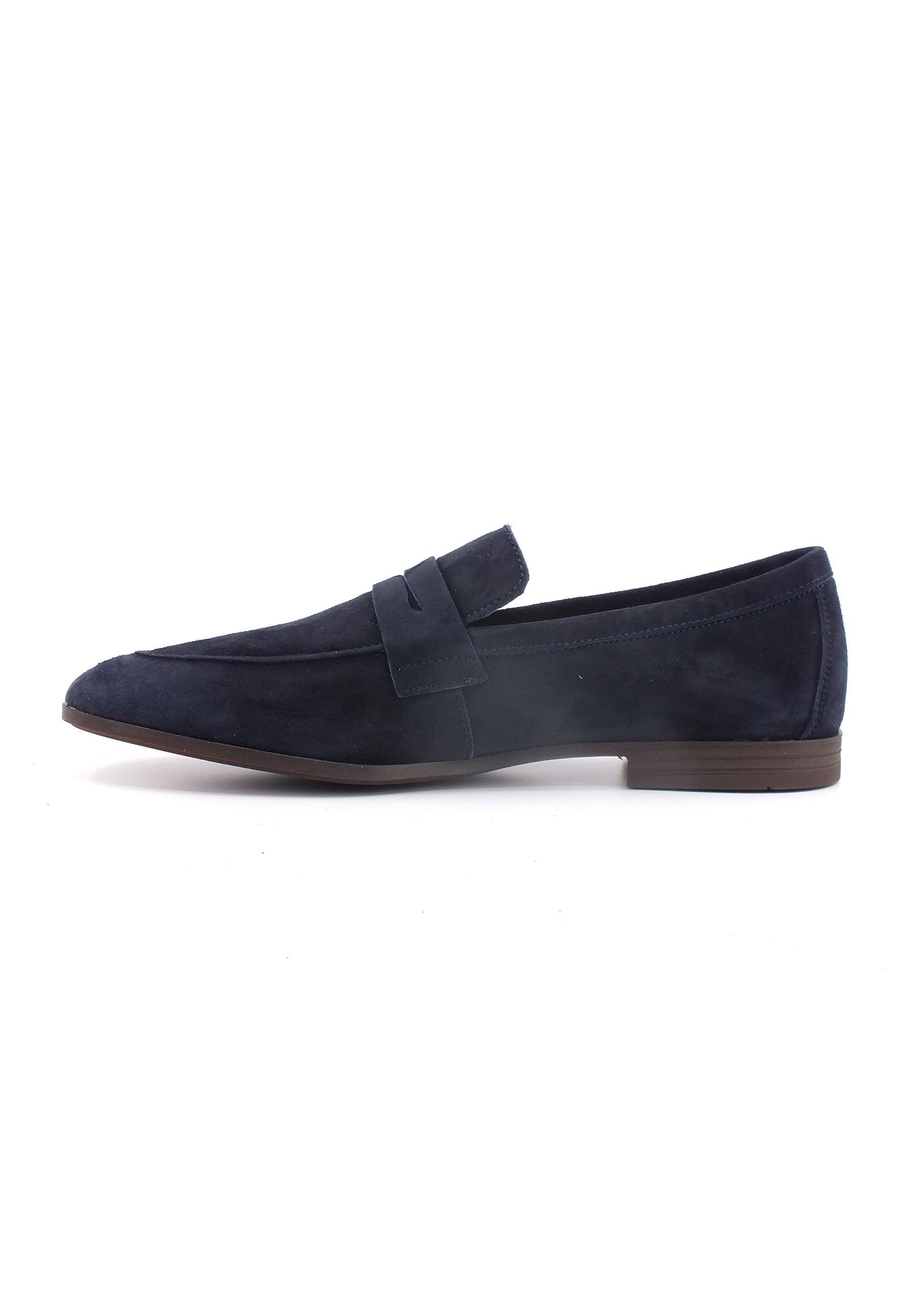 FRAU Mocassino Uomo Daino Blu 34D5125 - Sandrini Calzature e Abbigliamento