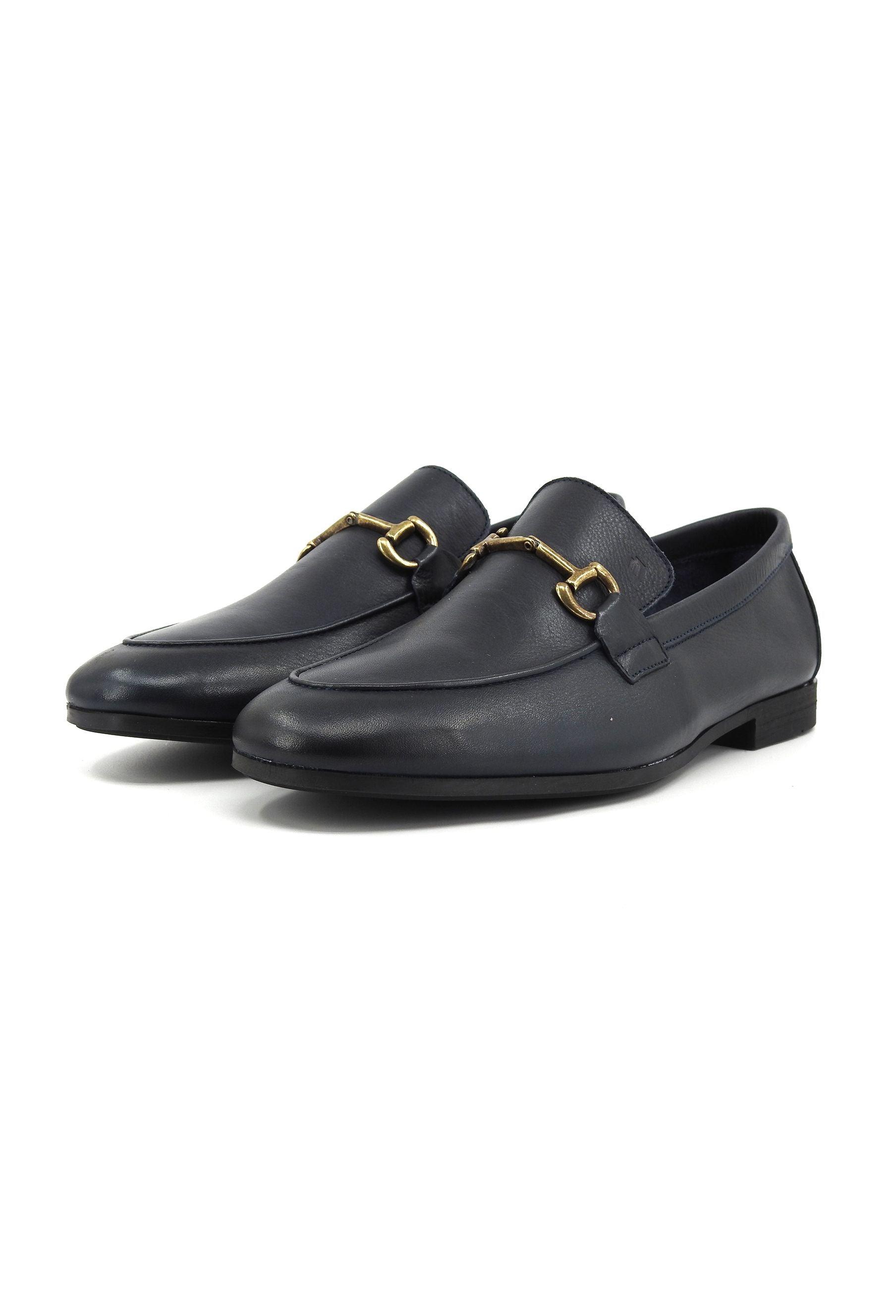 FRAU Mousse Mocassino Uomo Blu 34M6139 - Sandrini Calzature e Abbigliamento