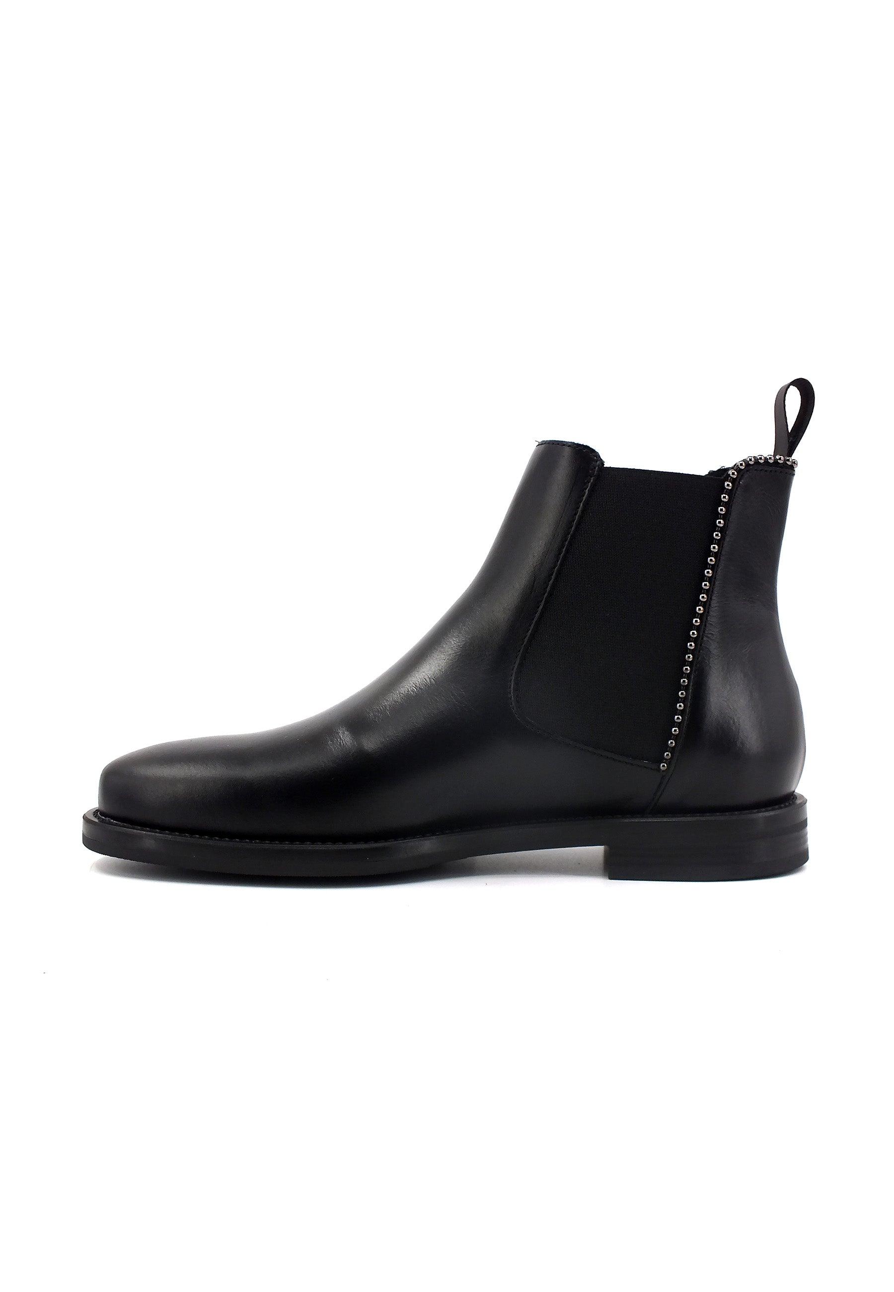 FRAU Seta Stud Stivaletto Polacco Borchie Donna Nero 98Q7125 - Sandrini Calzature e Abbigliamento