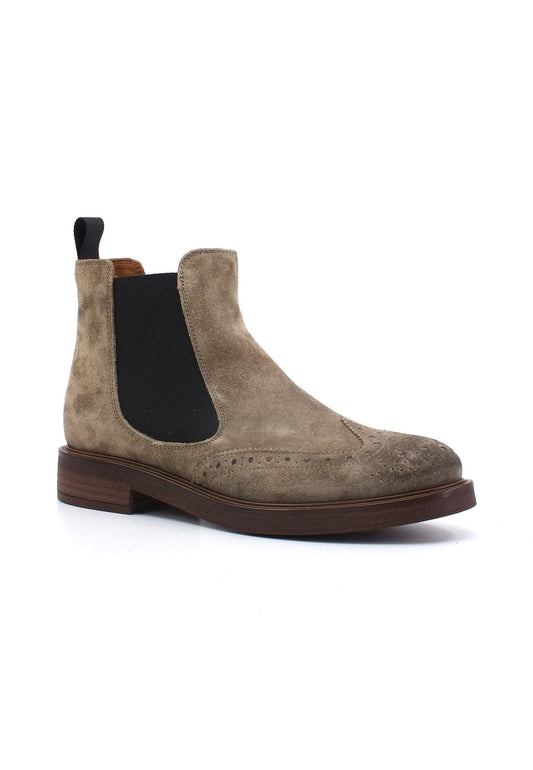 FRAU Waxy Cuoio Stivaletto Polacco Donna Arena Beige 96A6145 - Sandrini Calzature e Abbigliamento