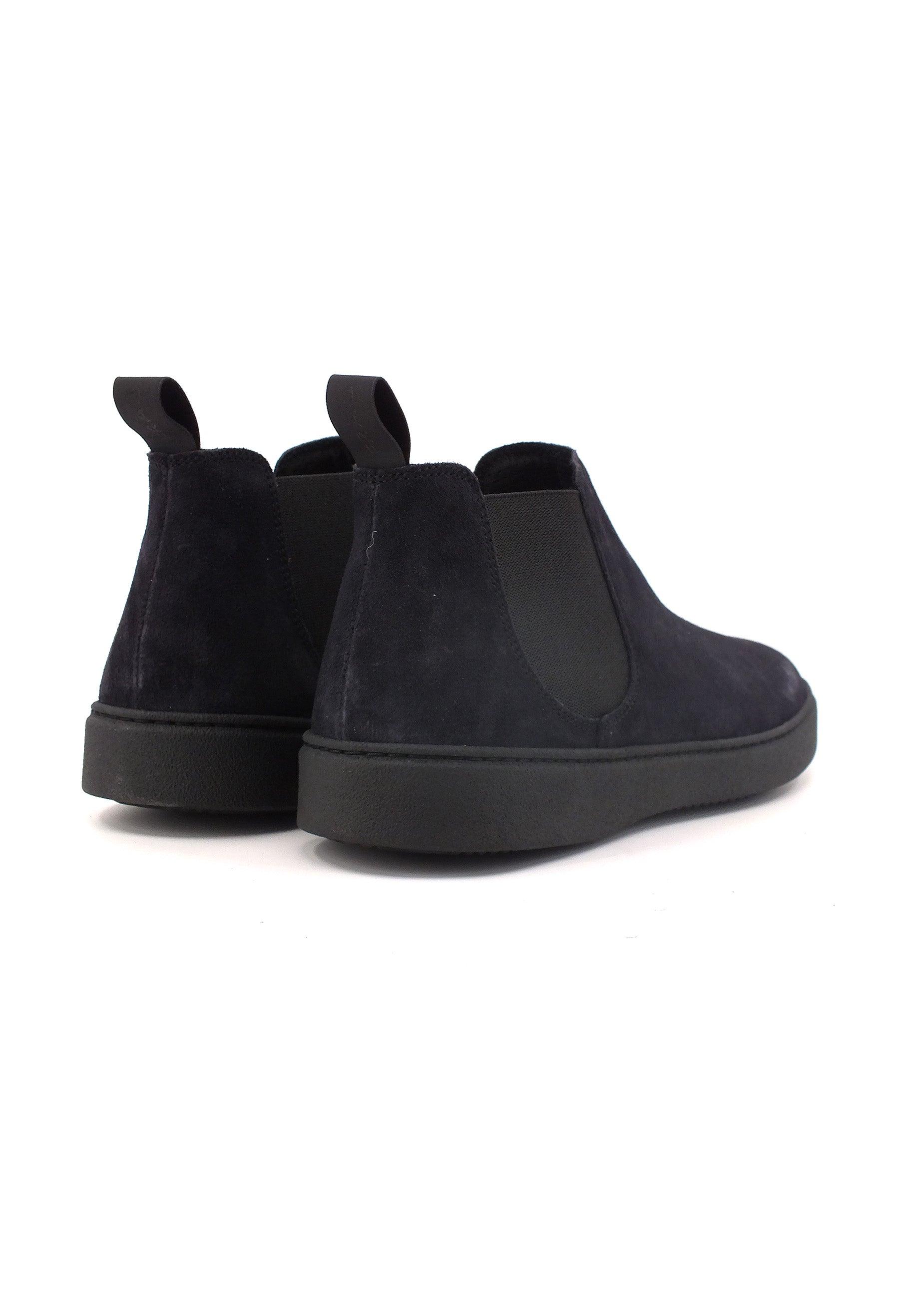 FRAU Waxy Stivaletto Polacco Uomo Blue 19A6109 - Sandrini Calzature e Abbigliamento