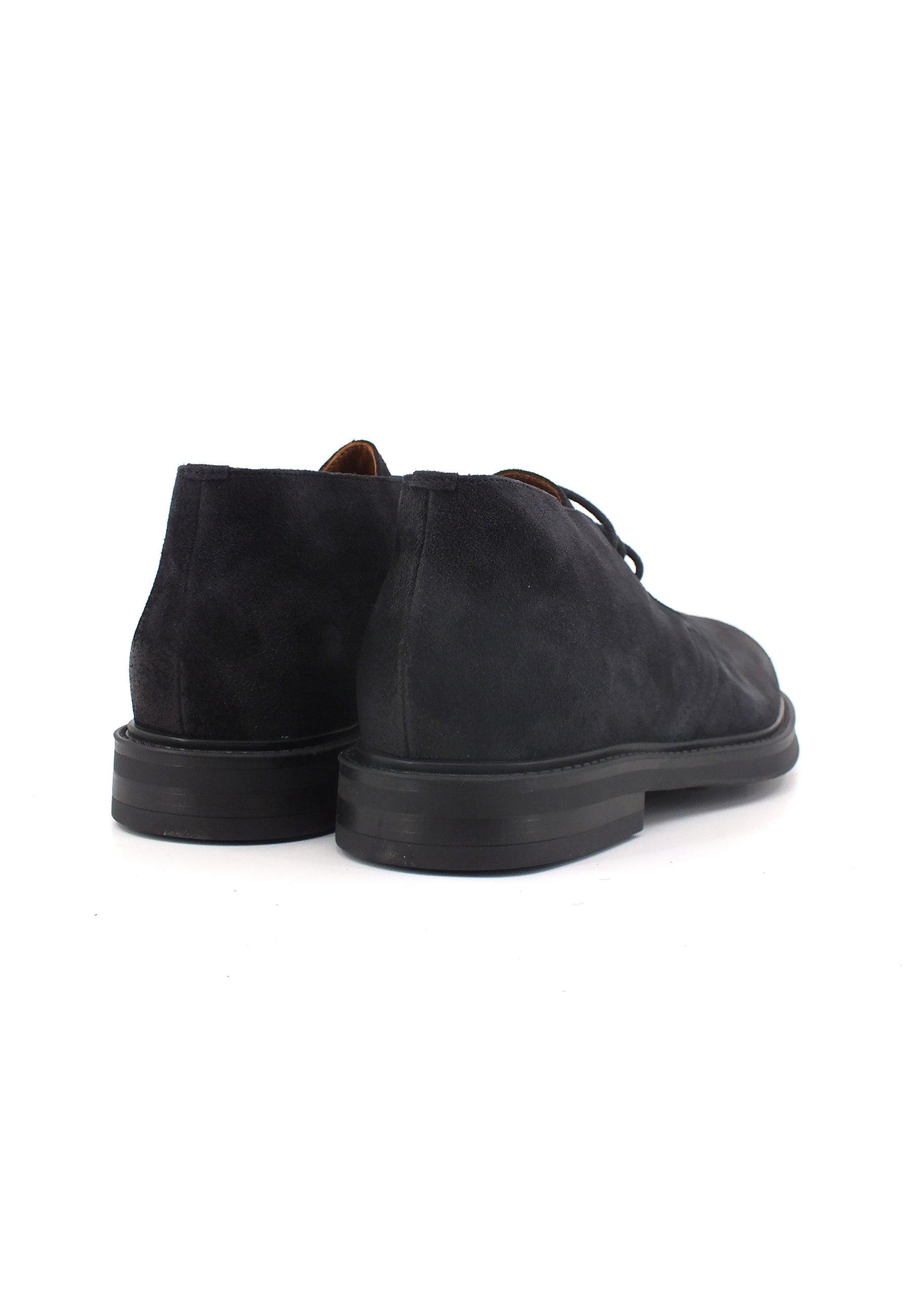 FRAU Waxy Stivaletto Stile Clark Uomo Blue 73A2119 - Sandrini Calzature e Abbigliamento