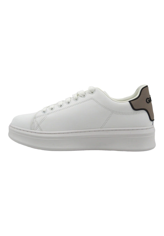 GAELLE Sneaker Uomo Beige Bianco GACAM00001 - Sandrini Calzature e Abbigliamento