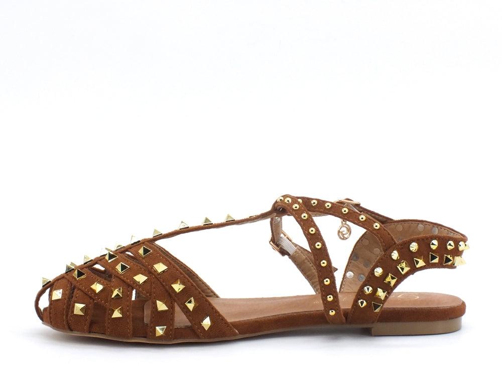 GARDINI Sandalo Camel GS039 - Sandrini Calzature e Abbigliamento