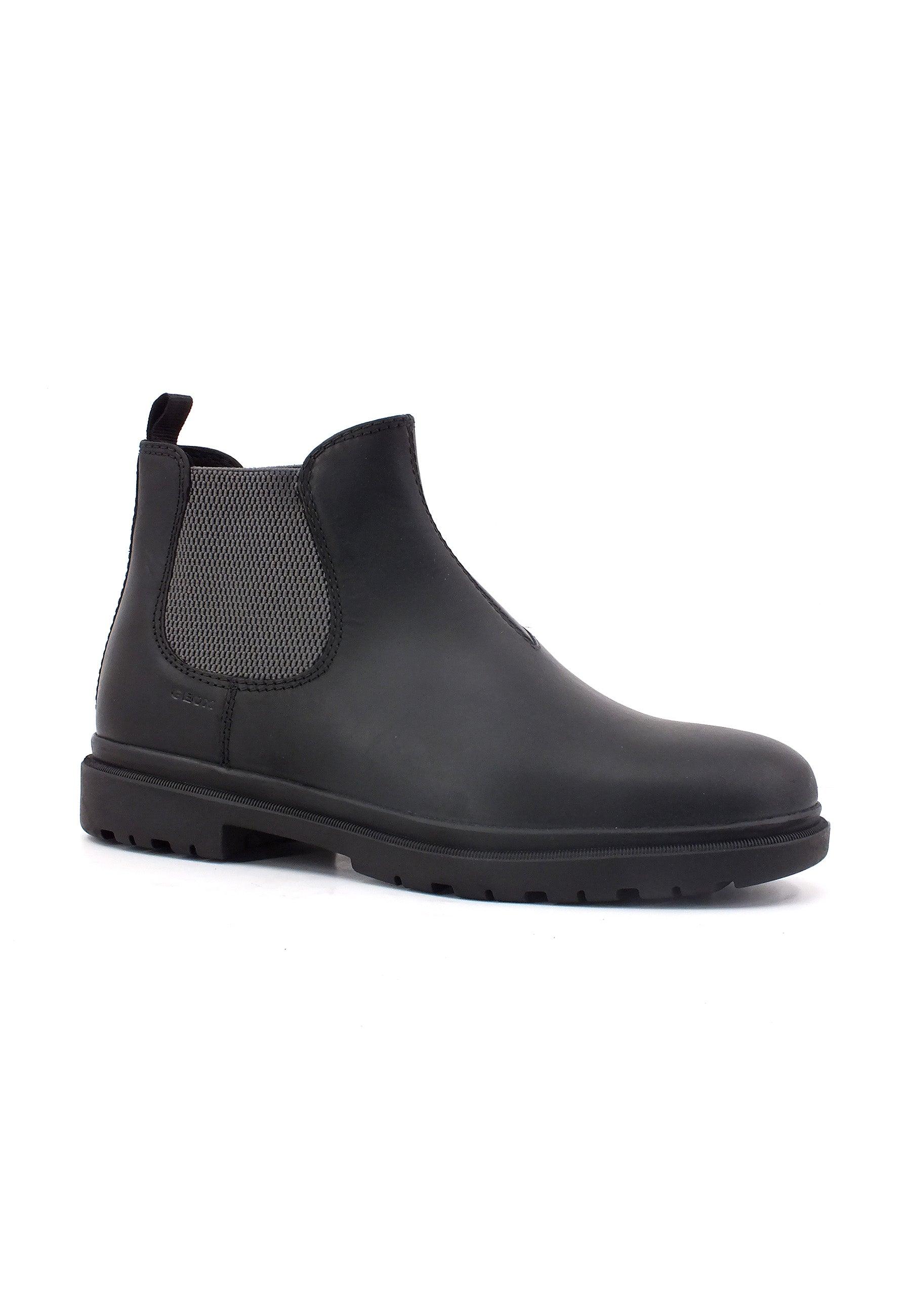 GEOX Andalo Stivaletto Polacco Uomo Black Dark Grey U16DDA000FFC0005 - Sandrini Calzature e Abbigliamento