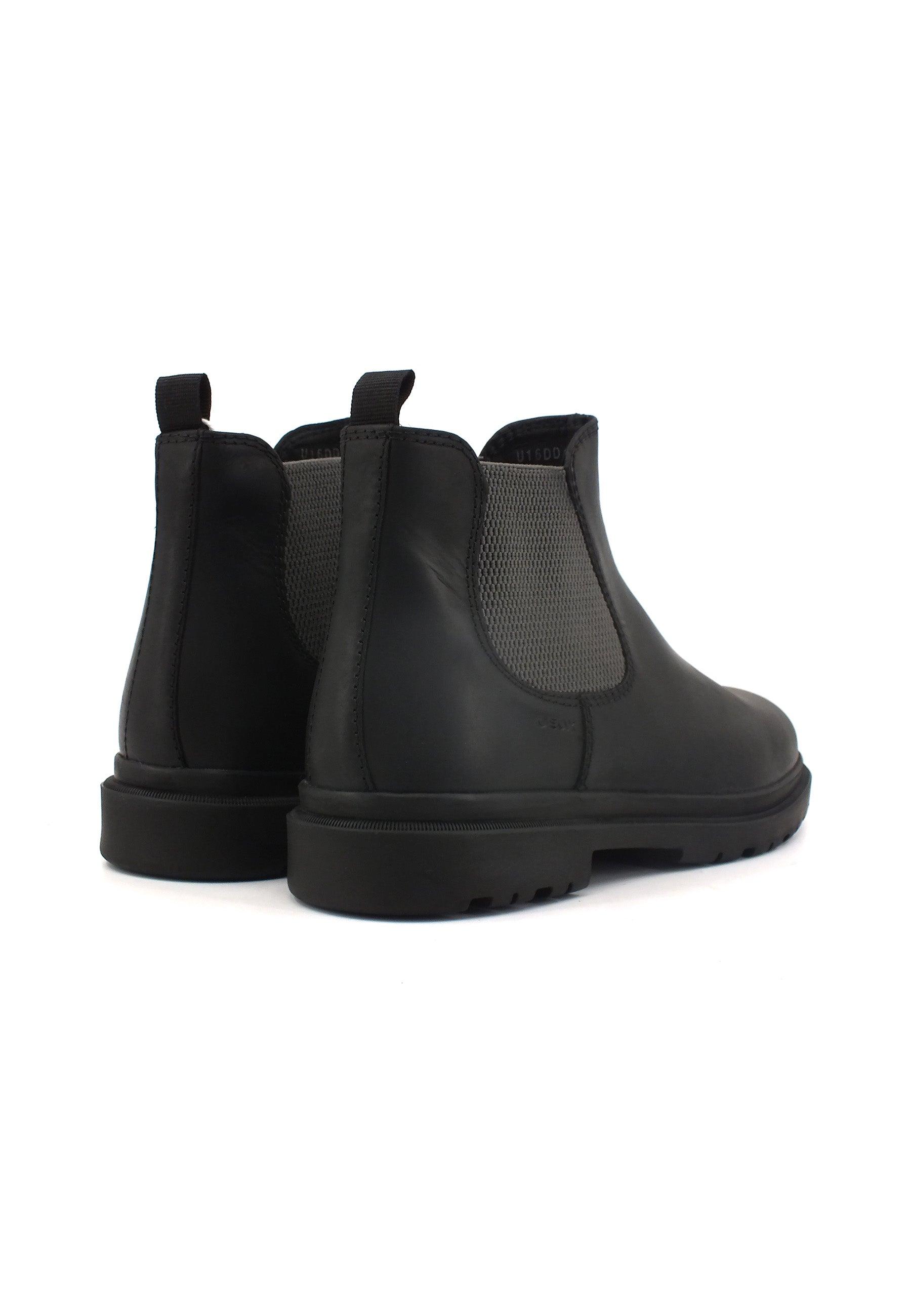 GEOX Andalo Stivaletto Polacco Uomo Black Dark Grey U16DDA000FFC0005 - Sandrini Calzature e Abbigliamento