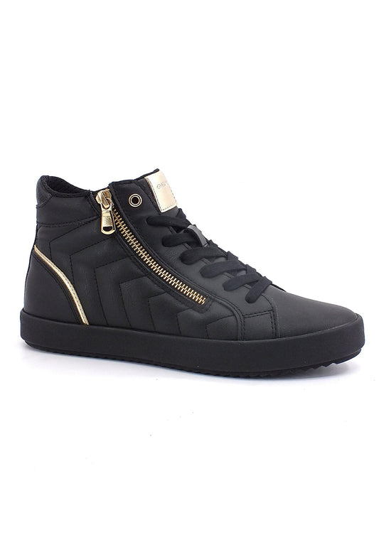 GEOX Blomiee Hi Sneaker Donna Black D266HE0BCARC9999 - Sandrini Calzature e Abbigliamento