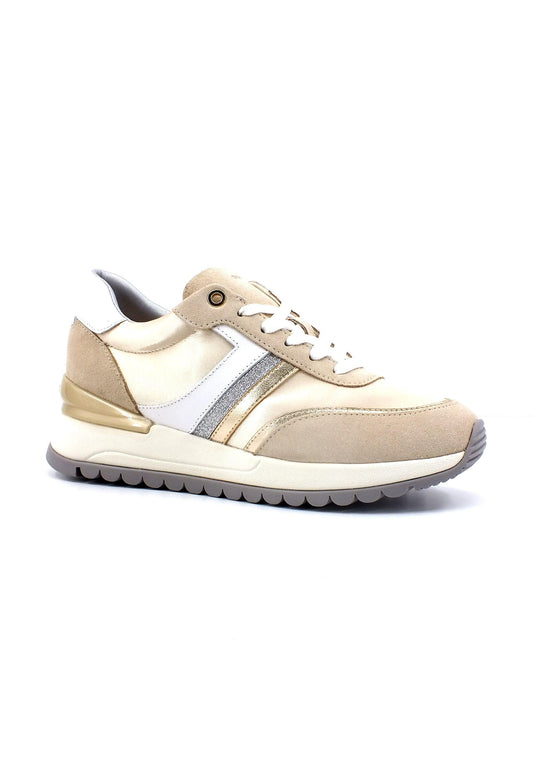 GEOX Desya Sneaker Donna Gold Taupe D3500A0FU22C2LH6 - Sandrini Calzature e Abbigliamento