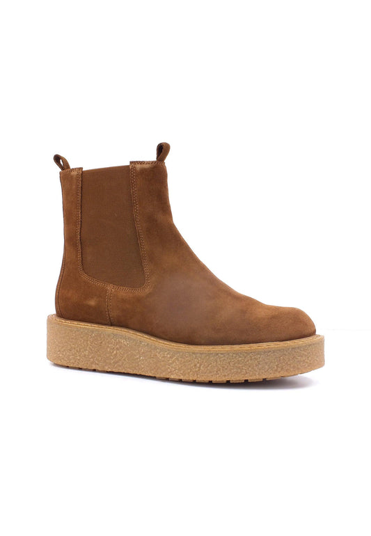 GEOX Elidea Stivaletto Polacco Donna Dark Camel D36VEC00022CD500 - Sandrini Calzature e Abbigliamento