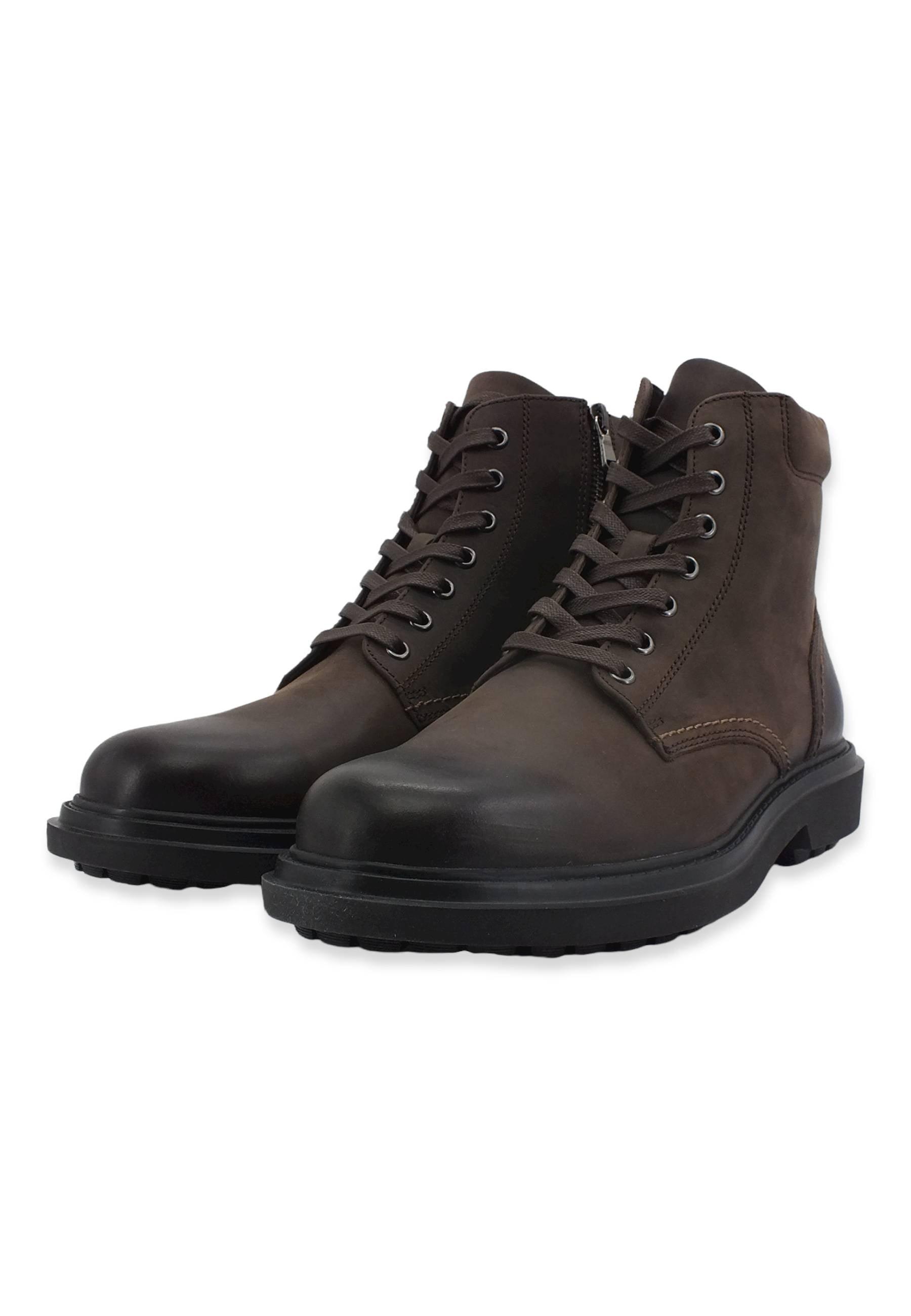 GEOX Faloria Stivaletto Polacco Uomo Marrone Coffee U26FNB0045C6009 - Sandrini Calzature e Abbigliamento