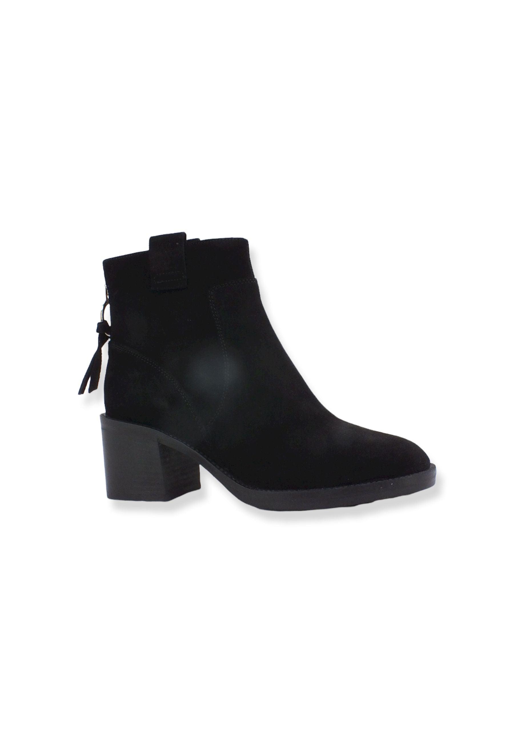 GEOX Giulila Stivaletto Tacco Largo Donna Black D26TYE00022C9999 - Sandrini Calzature e Abbigliamento