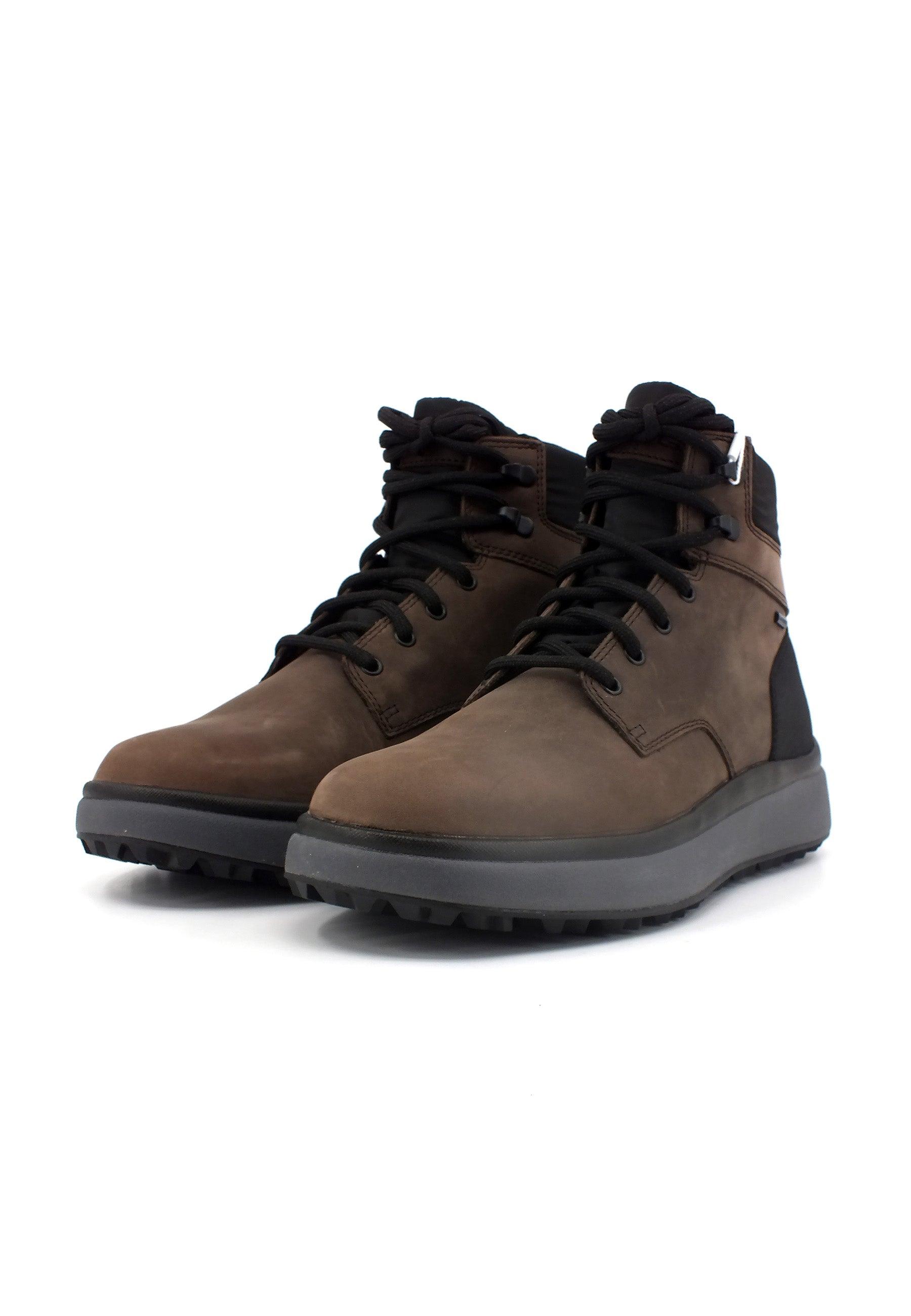 GEOX Granito Scarponcino Uomo Dark Coffee U36FZC00045C6024 - Sandrini Calzature e Abbigliamento
