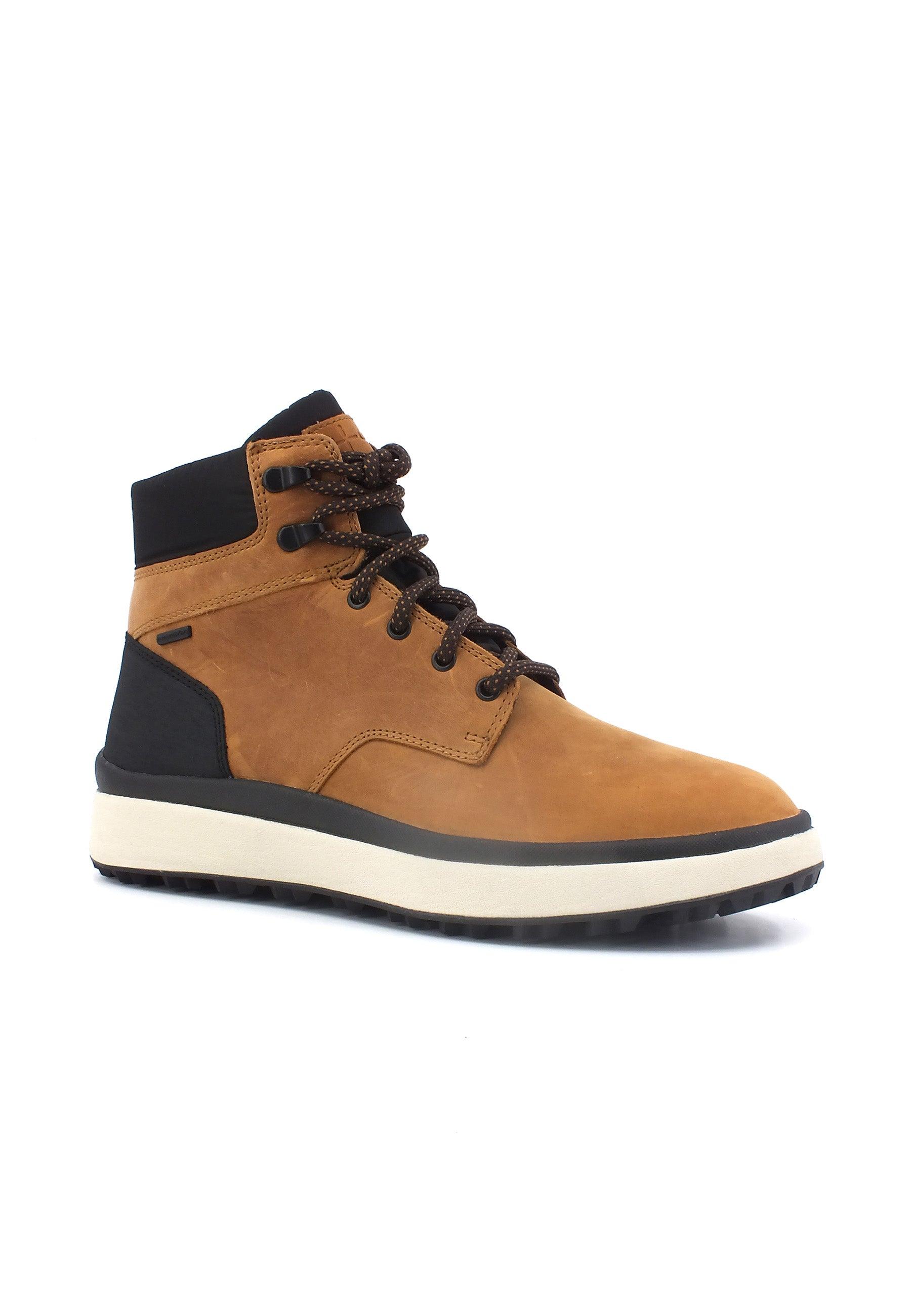 GEOX Granito Scarponcino Uomo Ochre U36FZC00045C2112 - Sandrini Calzature e Abbigliamento