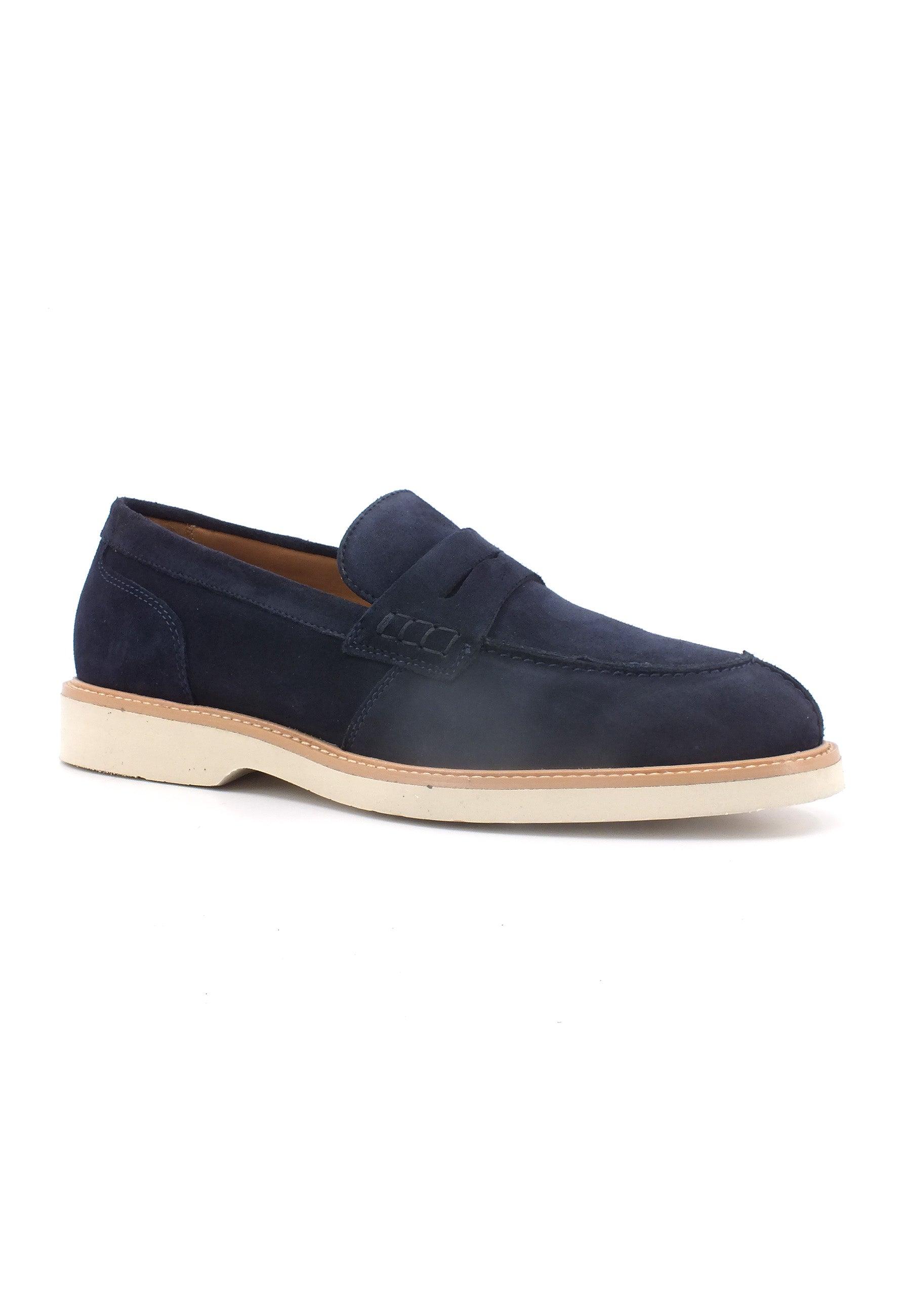 GEOX Gubbio Mocassino Uomo Navy U25EED00022C4064 - Sandrini Calzature e Abbigliamento
