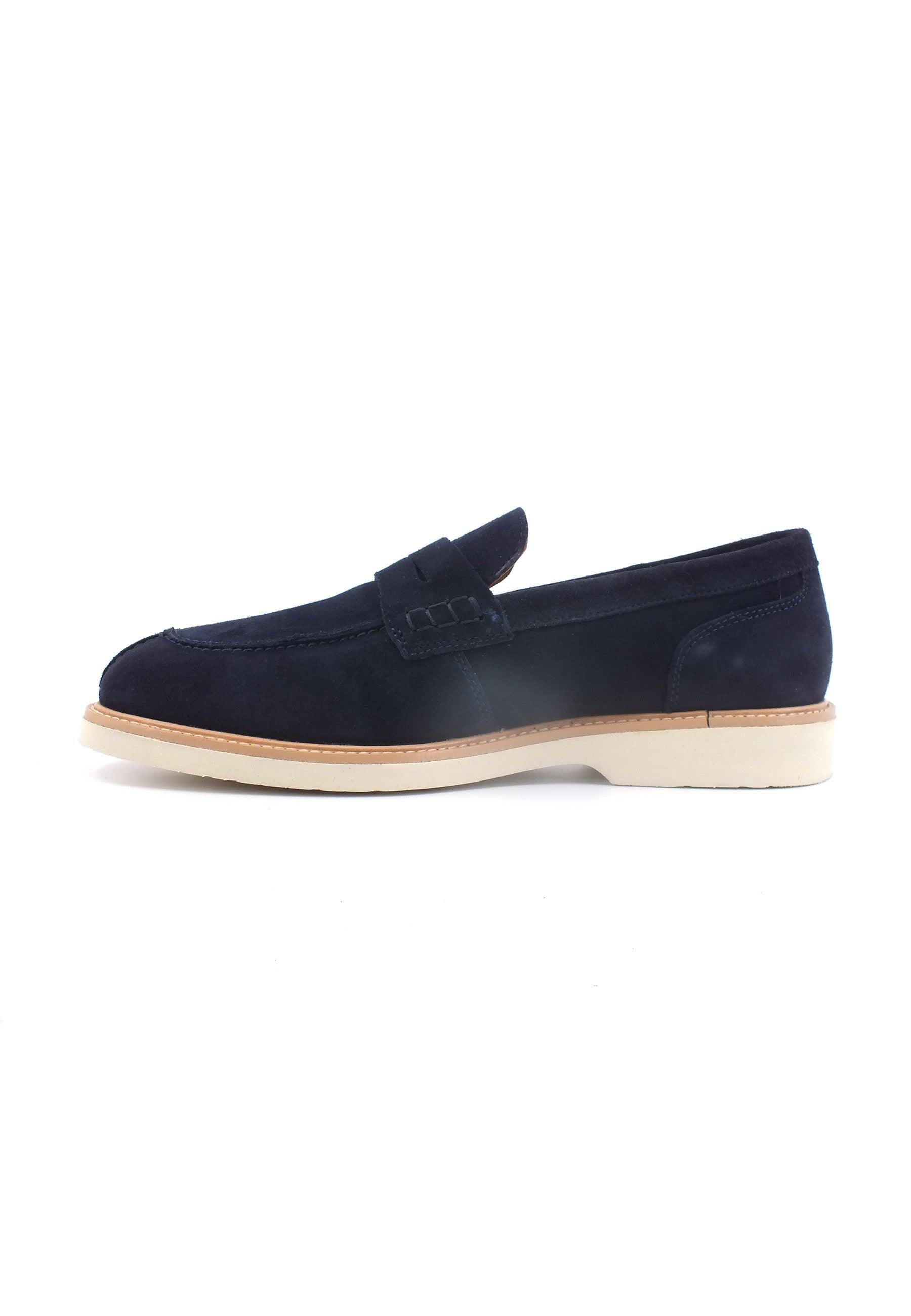GEOX Gubbio Mocassino Uomo Navy U25EED00022C4064 - Sandrini Calzature e Abbigliamento