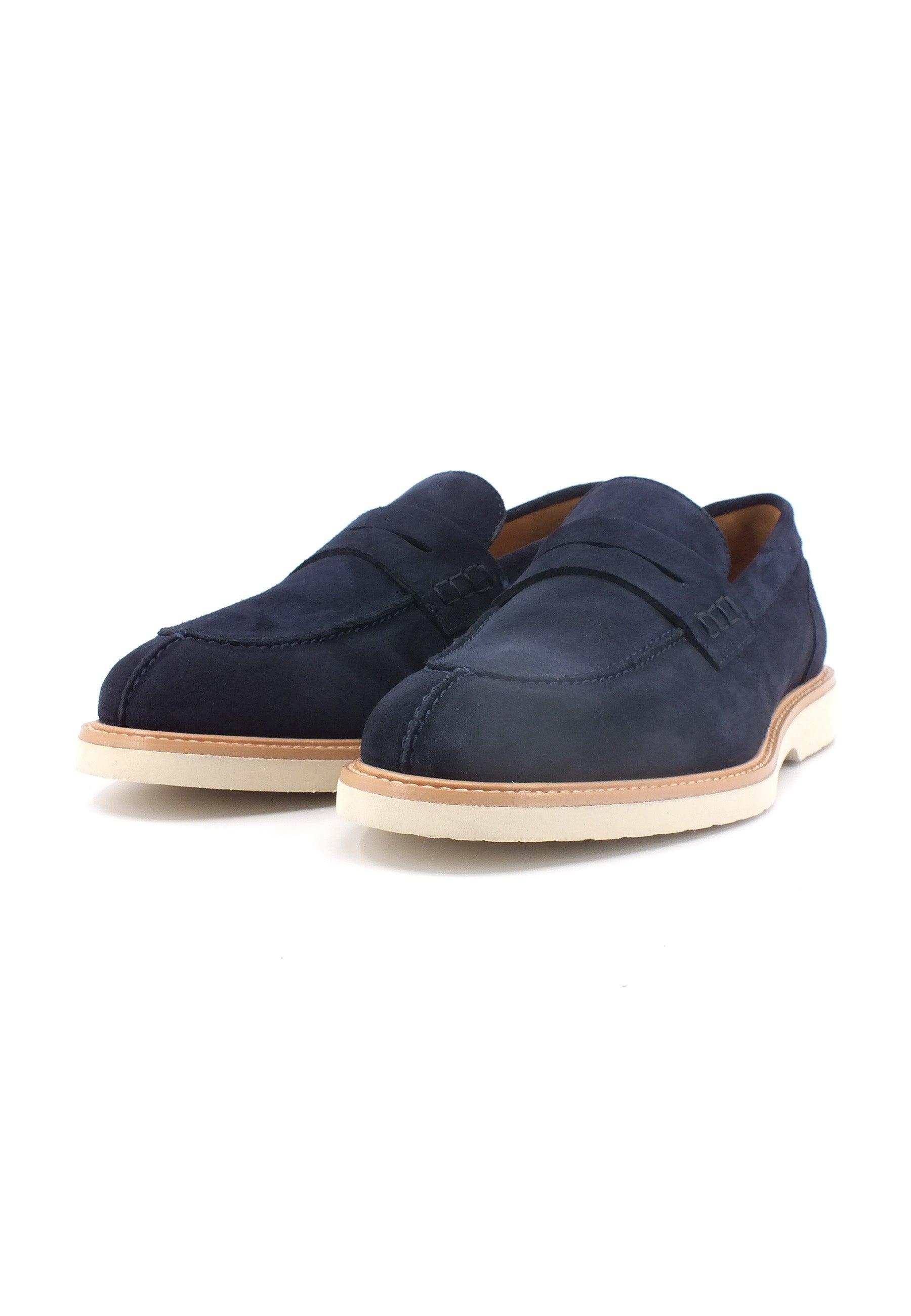 GEOX Gubbio Mocassino Uomo Navy U25EED00022C4064 - Sandrini Calzature e Abbigliamento