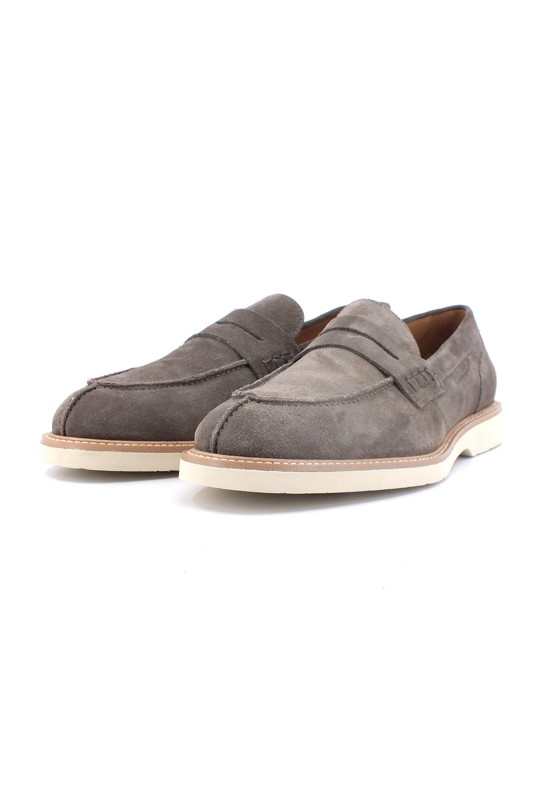GEOX Gubbio Mocassino Uomo Taupe U25EED00022C6029 - Sandrini Calzature e Abbigliamento