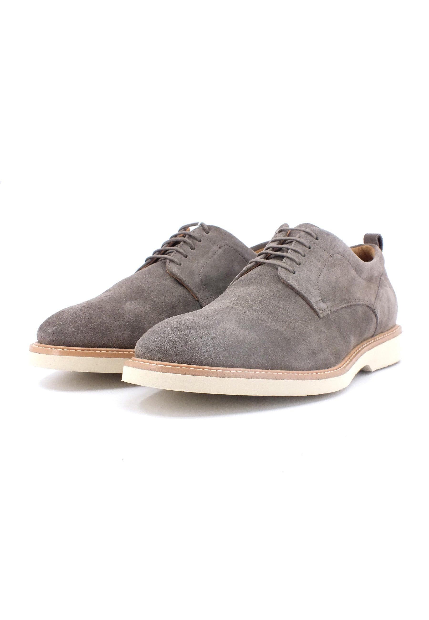 GEOX Gubbio Stringata Uomo Taupe U35EEA00022C6029 - Sandrini Calzature e Abbigliamento