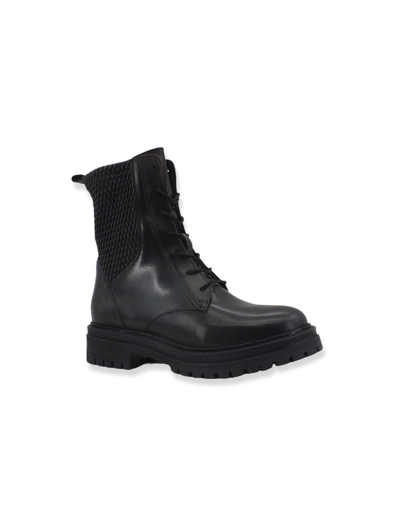 GEOX Iridea Stivaletto Anfibio Donna Black D26HRN0436WC9999 - Sandrini Calzature e Abbigliamento