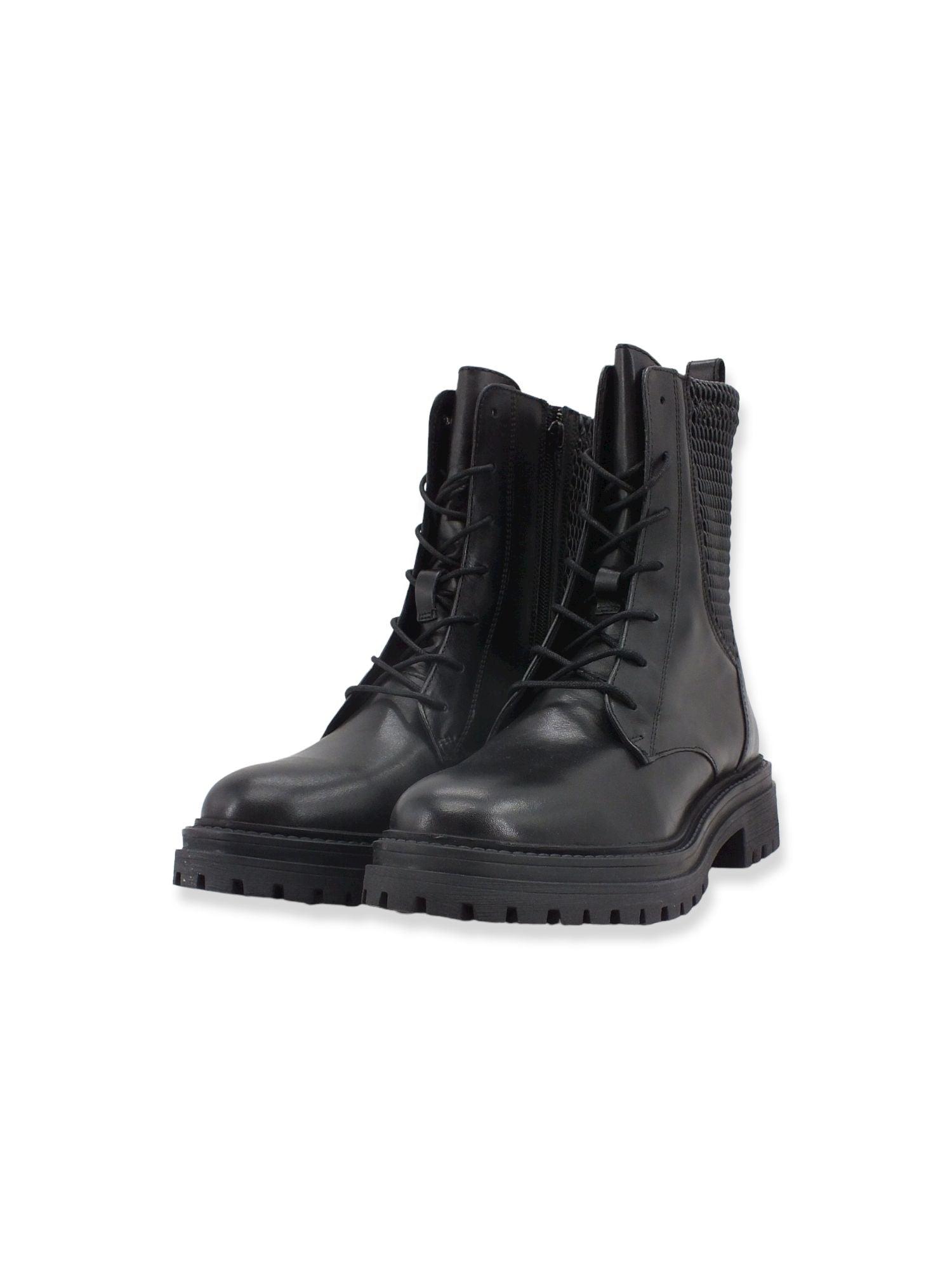 GEOX Iridea Stivaletto Anfibio Donna Black D26HRN0436WC9999 - Sandrini Calzature e Abbigliamento
