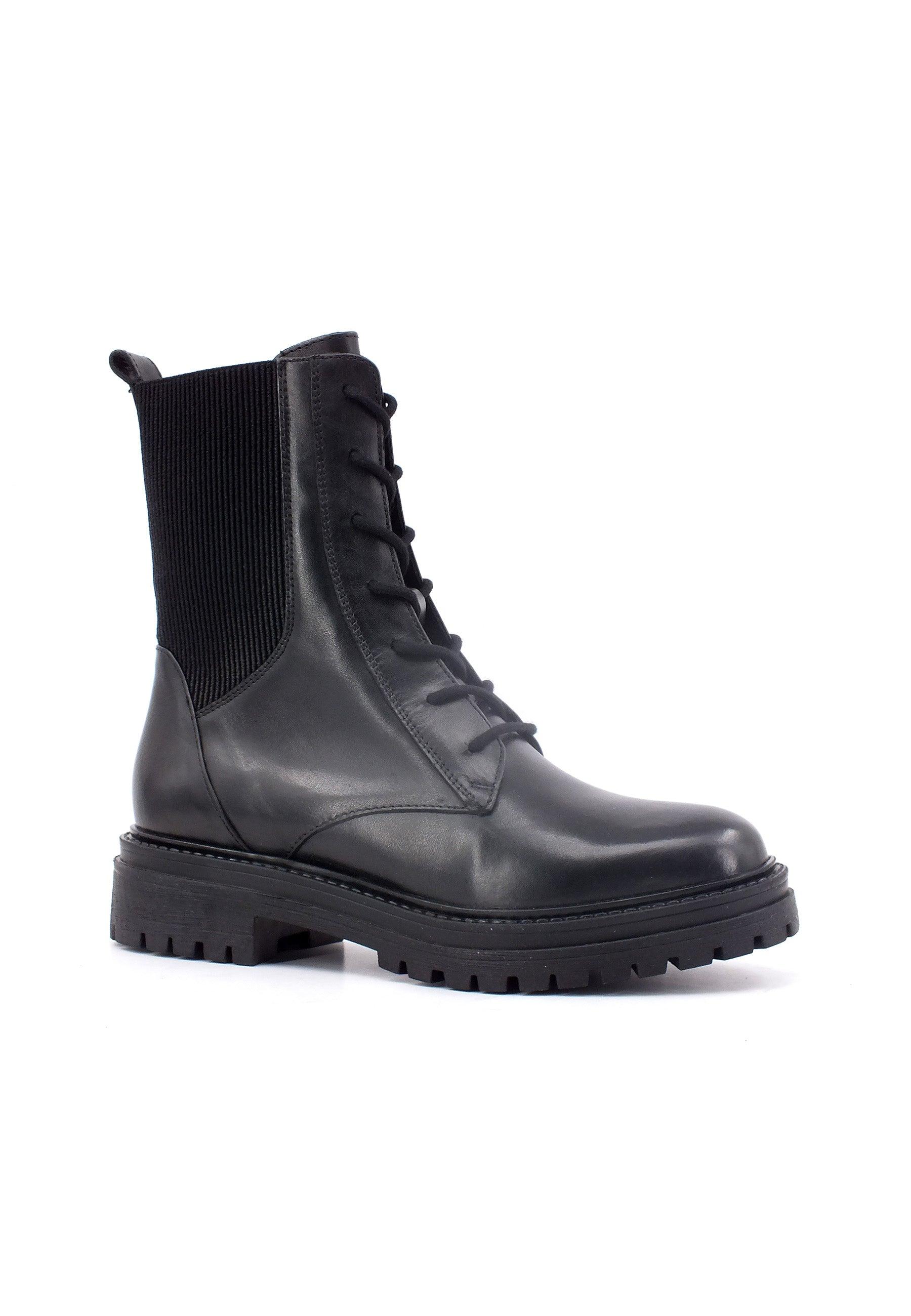 GEOX Iridea Stivaletto Anfibio Donna Black D36HRH043NHC9999 - Sandrini Calzature e Abbigliamento