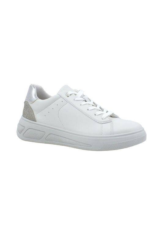 GEOX Liuba Sneaker Donna Off White Platinum D35VXA0BUEWC0451 - Sandrini Calzature e Abbigliamento