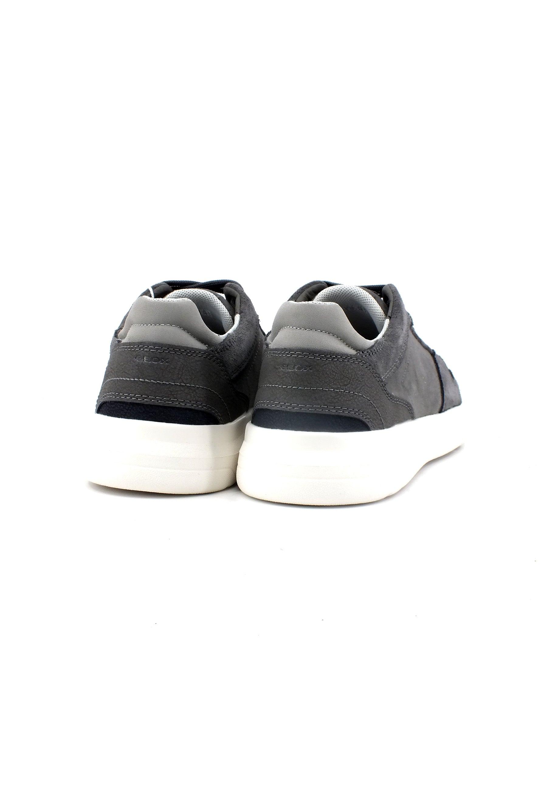 GEOX Meridiano Sneaker Uomo Dark Stone U35B3A02210C9371 - Sandrini Calzature e Abbigliamento