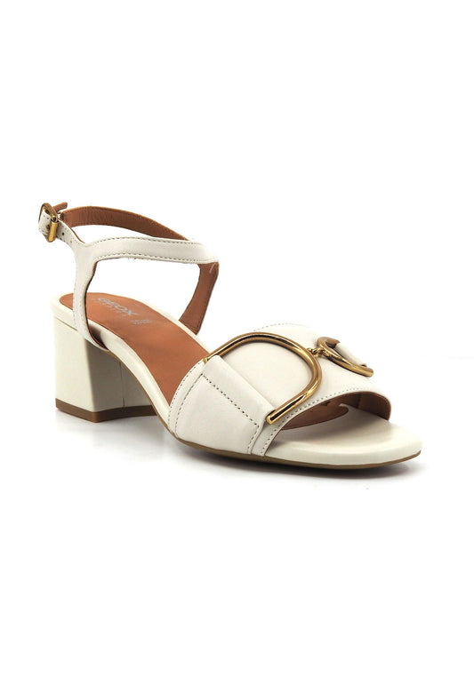 GEOX New Eraklia Sandalo Donna Off White D35RNB000TUC1002 - Sandrini Calzature e Abbigliamento