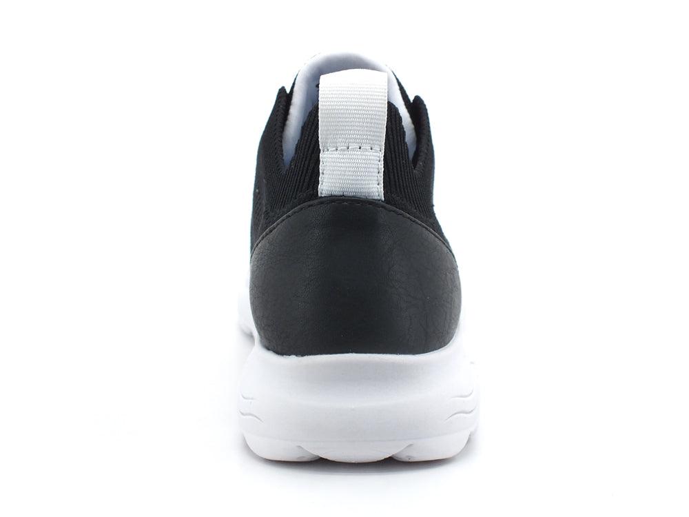GEOX Sneaker Running Knitted Spherica Nero - Sandrini Calzature e Abbigliamento