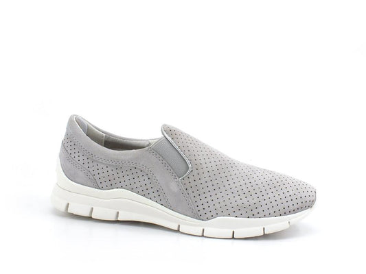 GEOX Sneaker Slip On Elastric Sukie Grigio - Sandrini Calzature e Abbigliamento