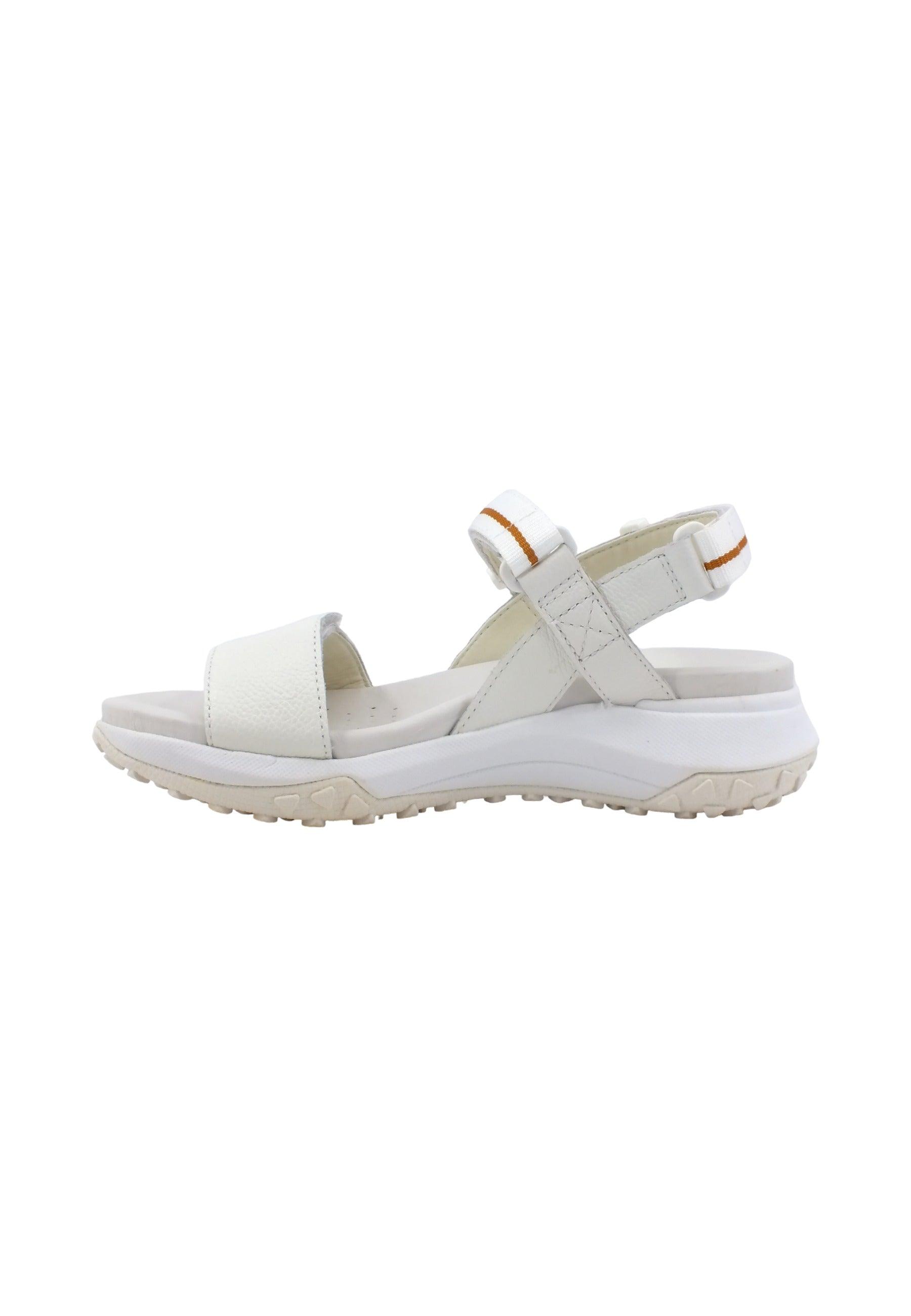 GEOX Sorapis Sandalo Donna White D35TBB04611C1000 - Sandrini Calzature e Abbigliamento