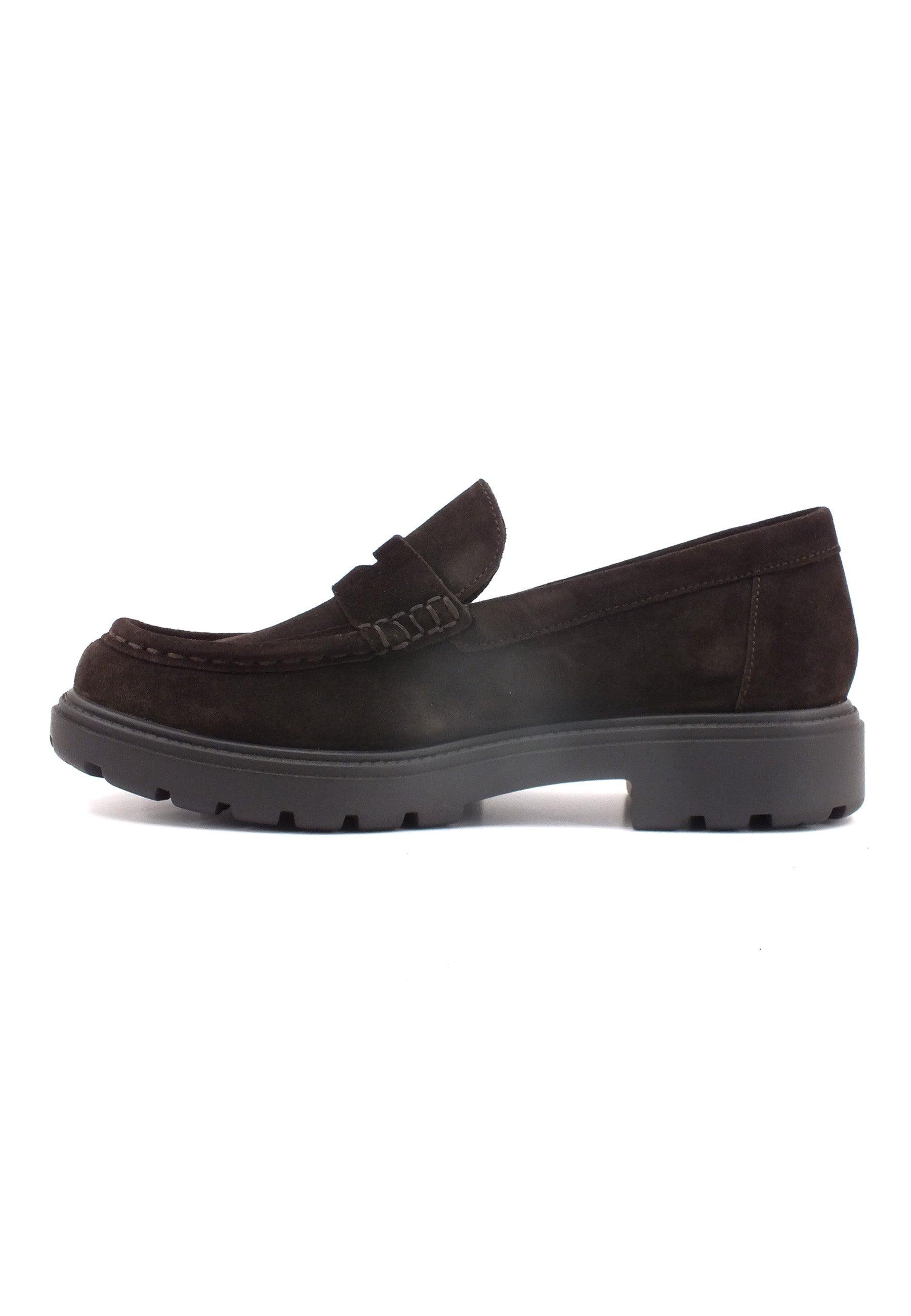 GEOX Spherica Mocassino Uomo Dark Coffee U36FRB00023C6024 - Sandrini Calzature e Abbigliamento