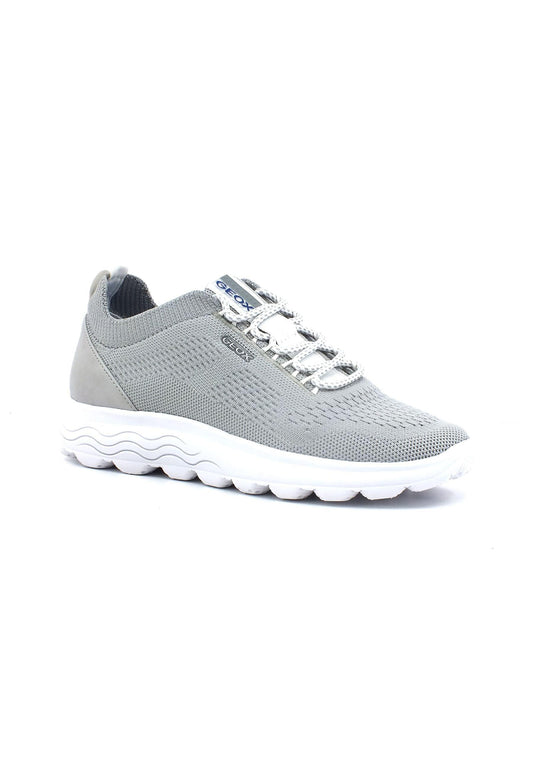 GEOX Spherica Sneaker Donna Light Grey D15NUA0006KC1010 - Sandrini Calzature e Abbigliamento