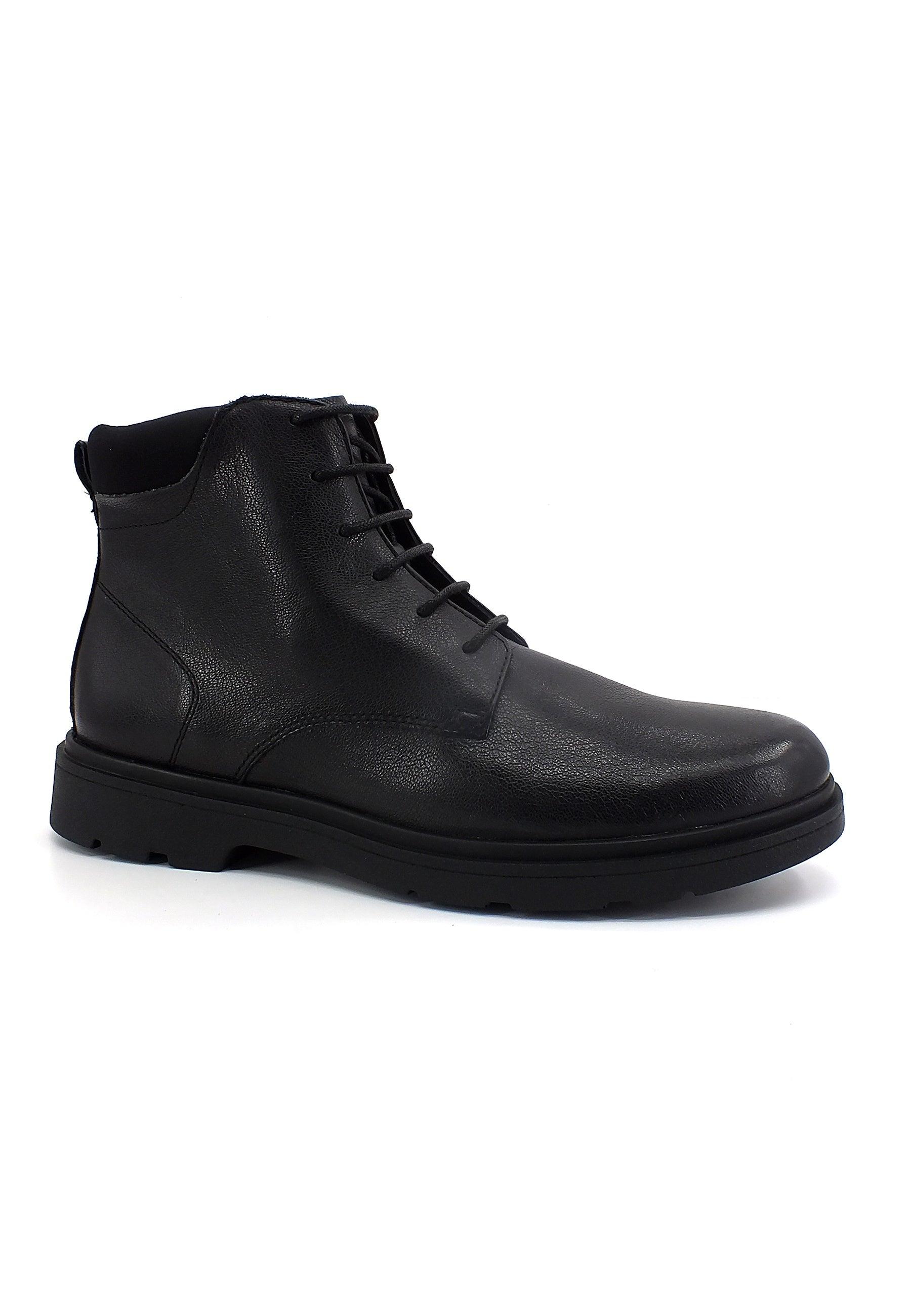 GEOX Spherica Stivaletto Polacco Uomo Black U16D1E00047C9999 - Sandrini Calzature e Abbigliamento
