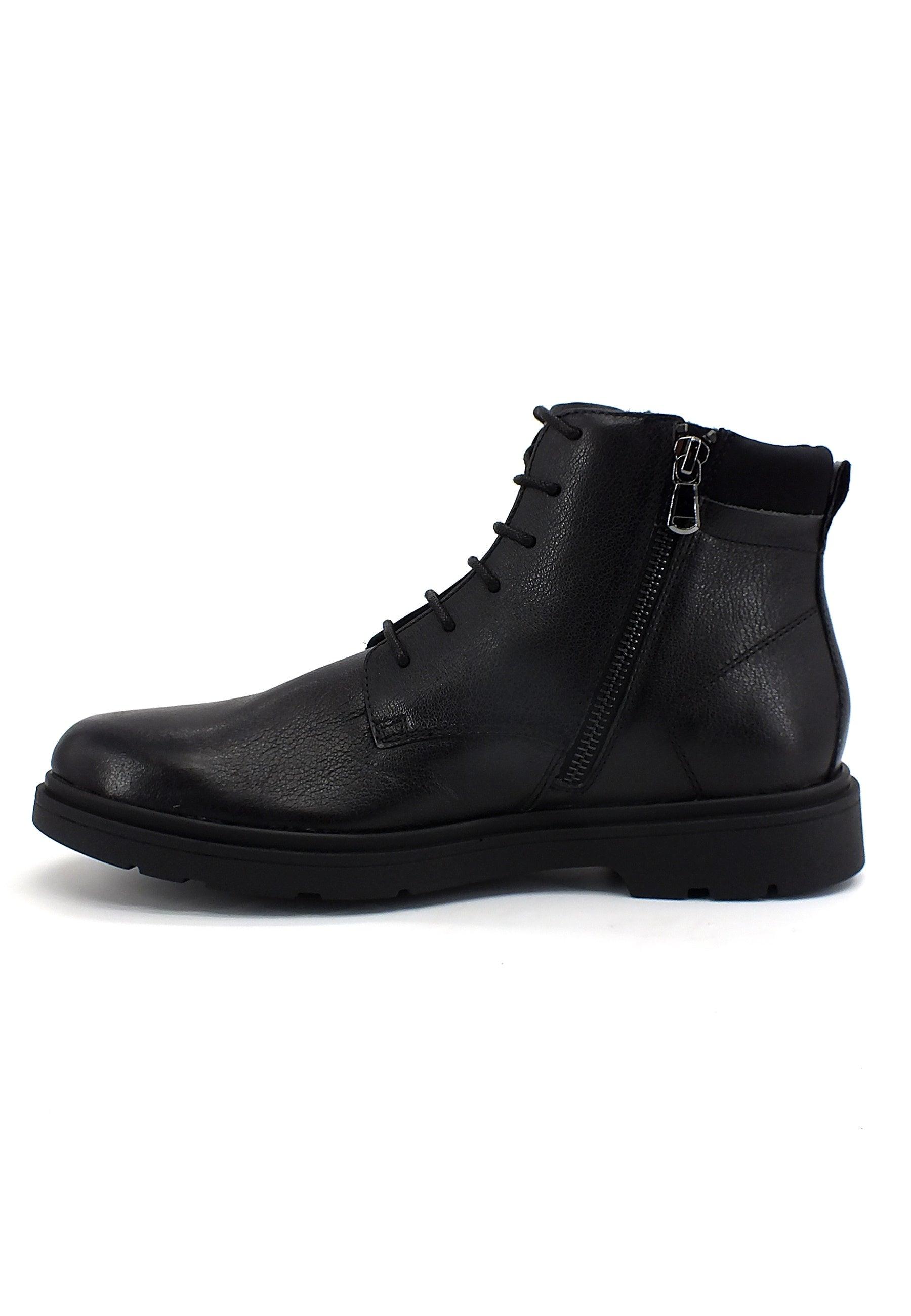 GEOX Spherica Stivaletto Polacco Uomo Black U16D1E00047C9999 - Sandrini Calzature e Abbigliamento