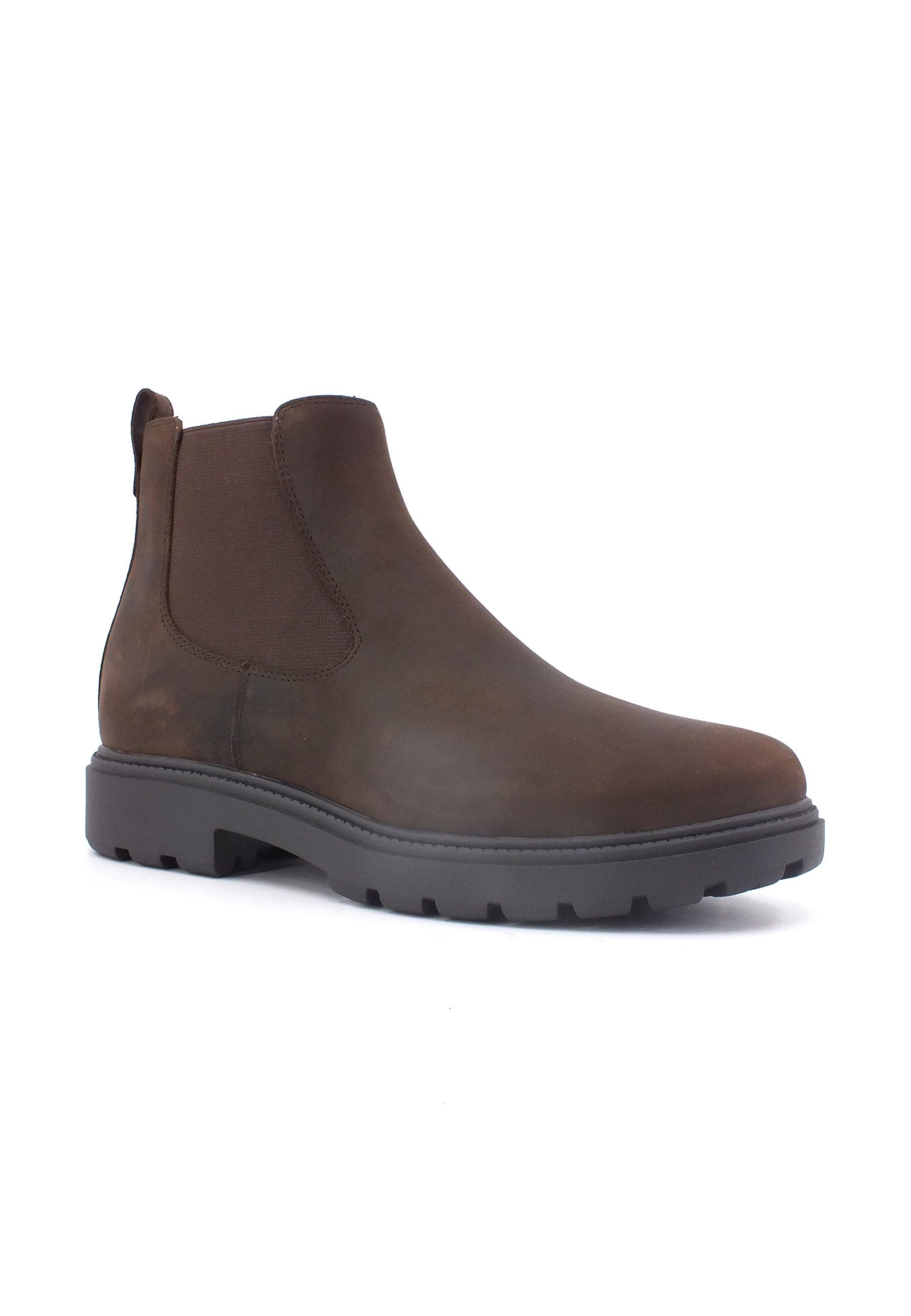 GEOX Spherica Stivaletto Polacco Uomo Coffee U36FRA000FFC6009 - Sandrini Calzature e Abbigliamento